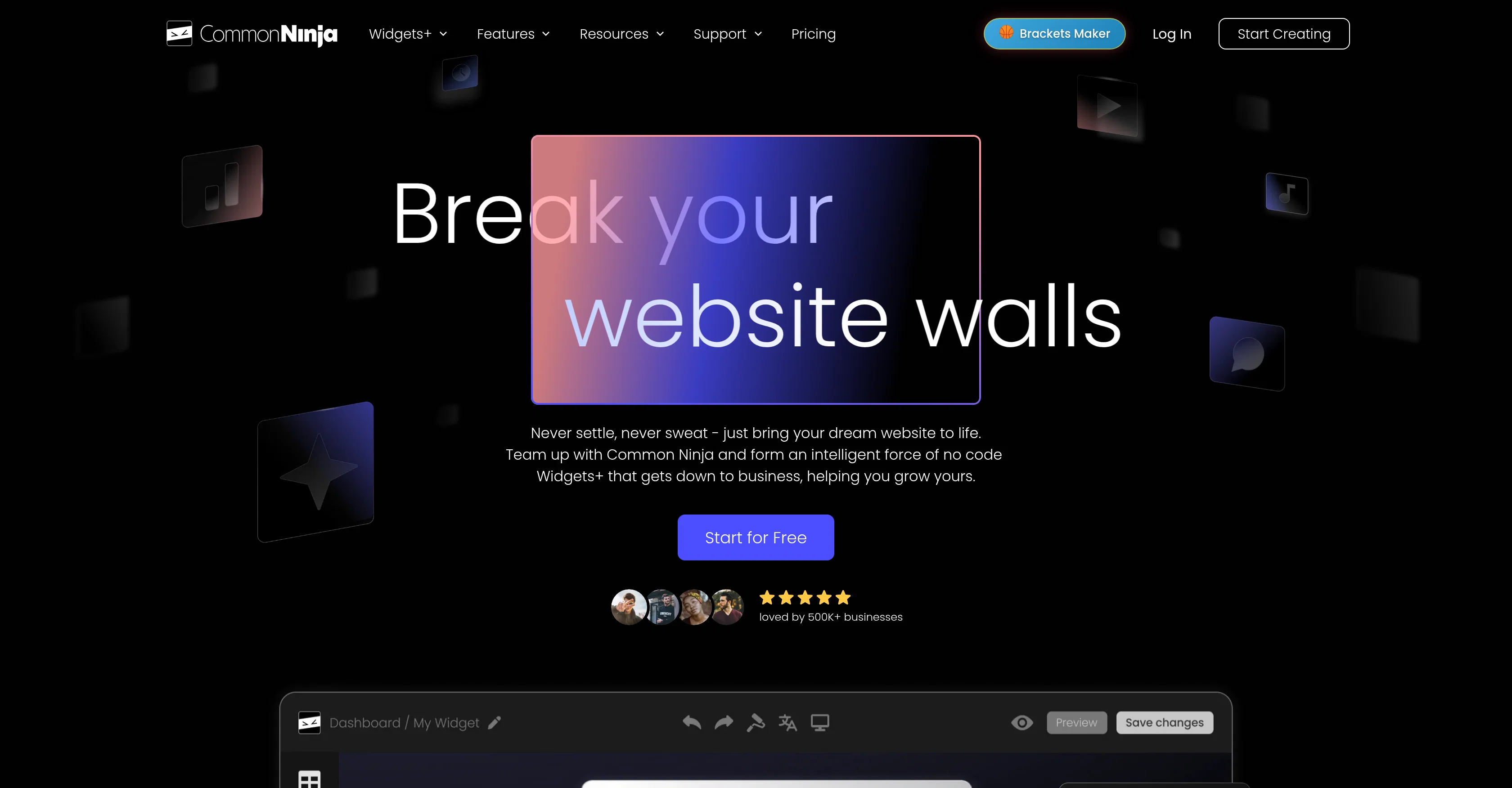 Common Ninja website