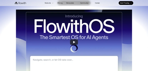 FlowithOS AI Browser with AI Agents