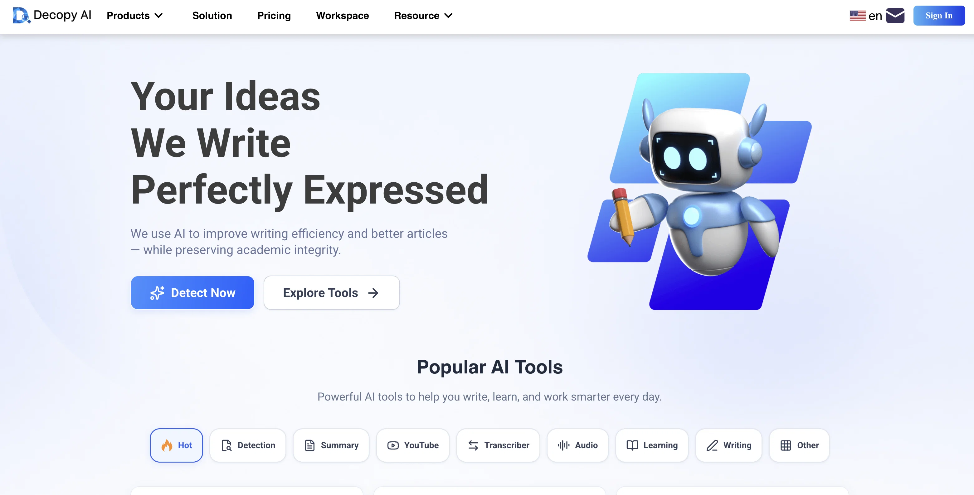 Decopy website