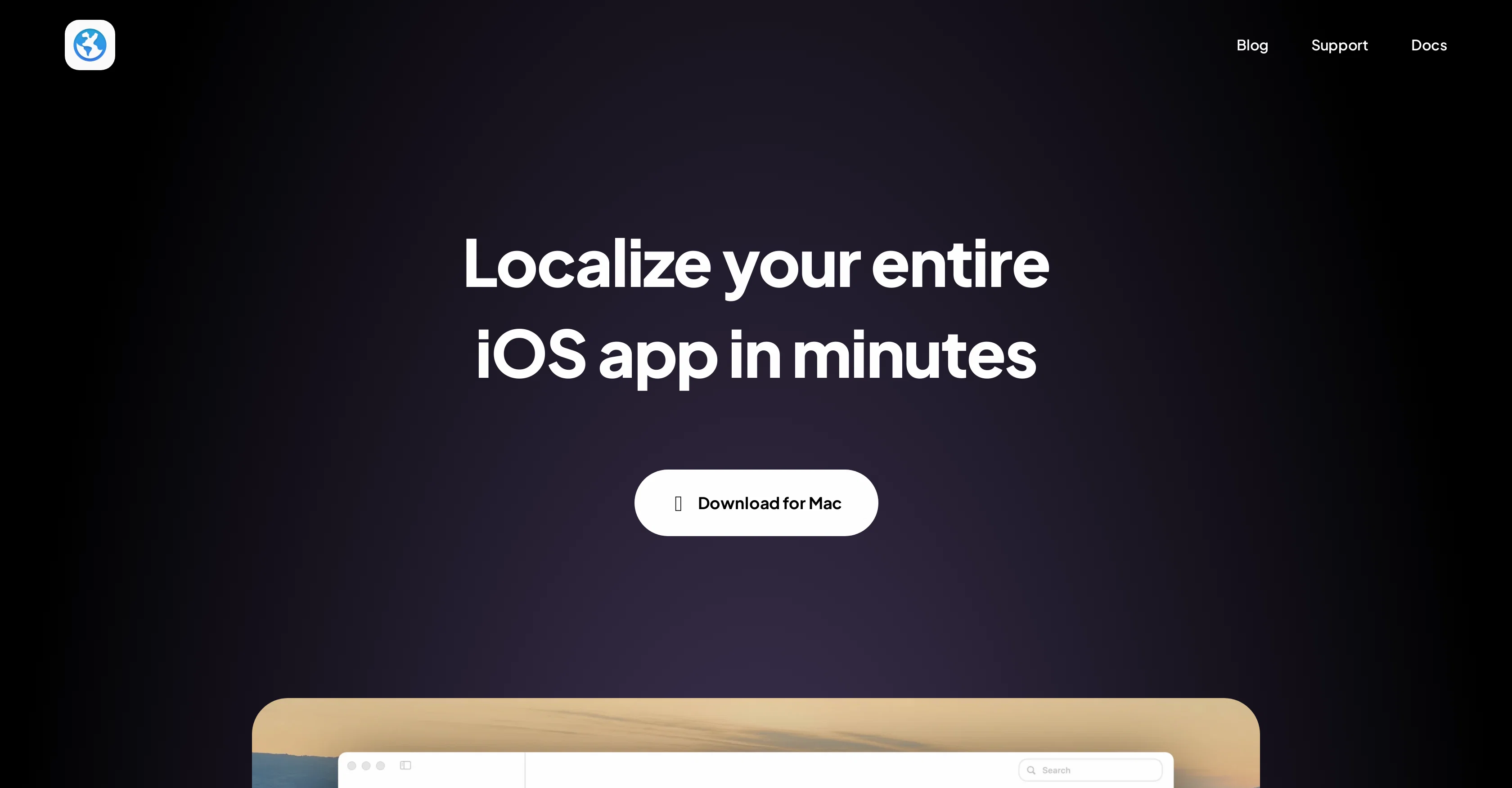 Globify website