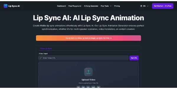 Lip Sync AI Video Edition