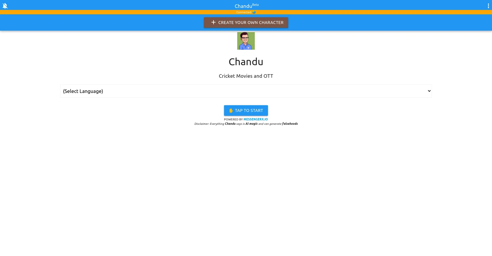 Chandu website