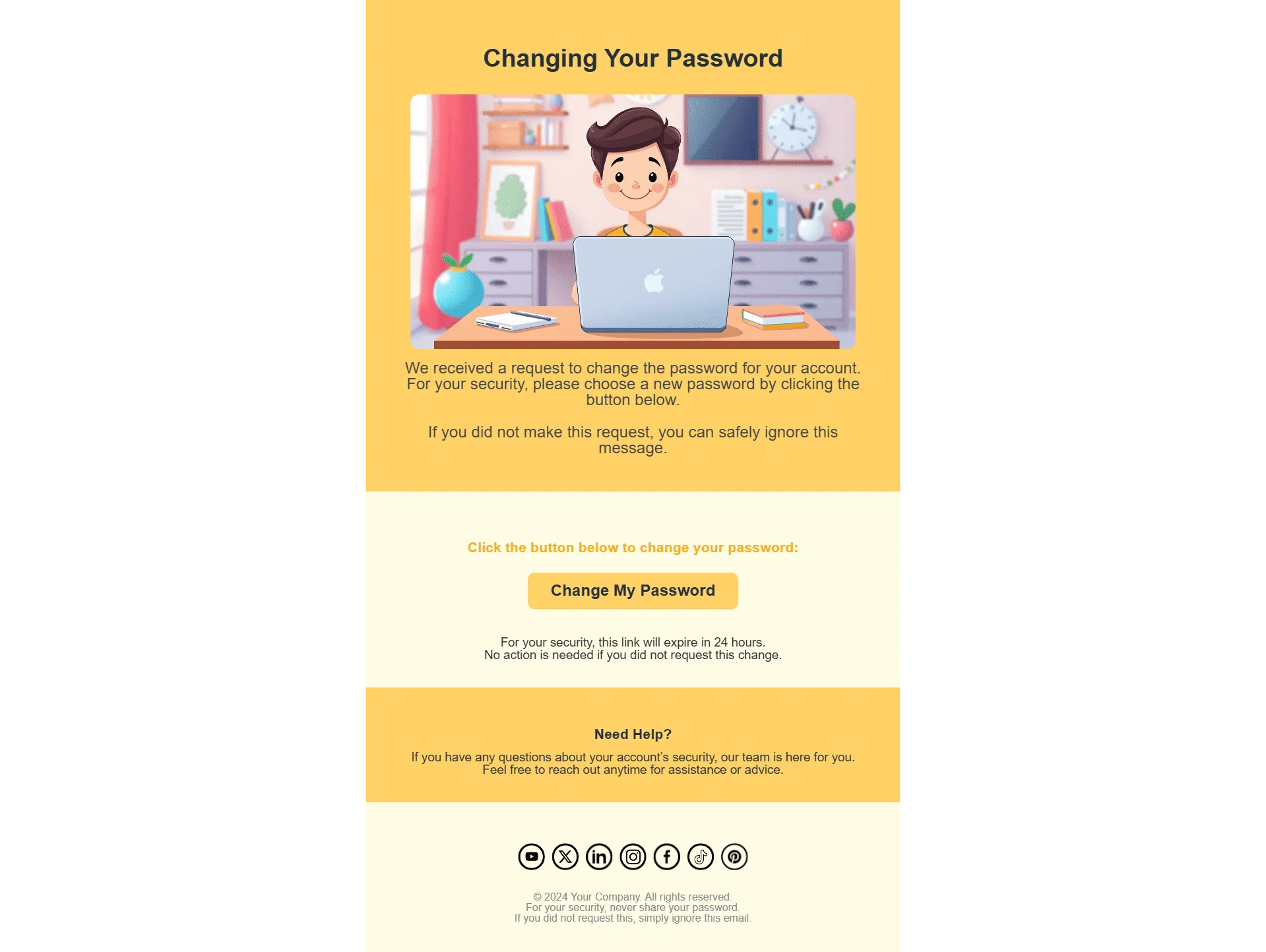 Password Reset Email