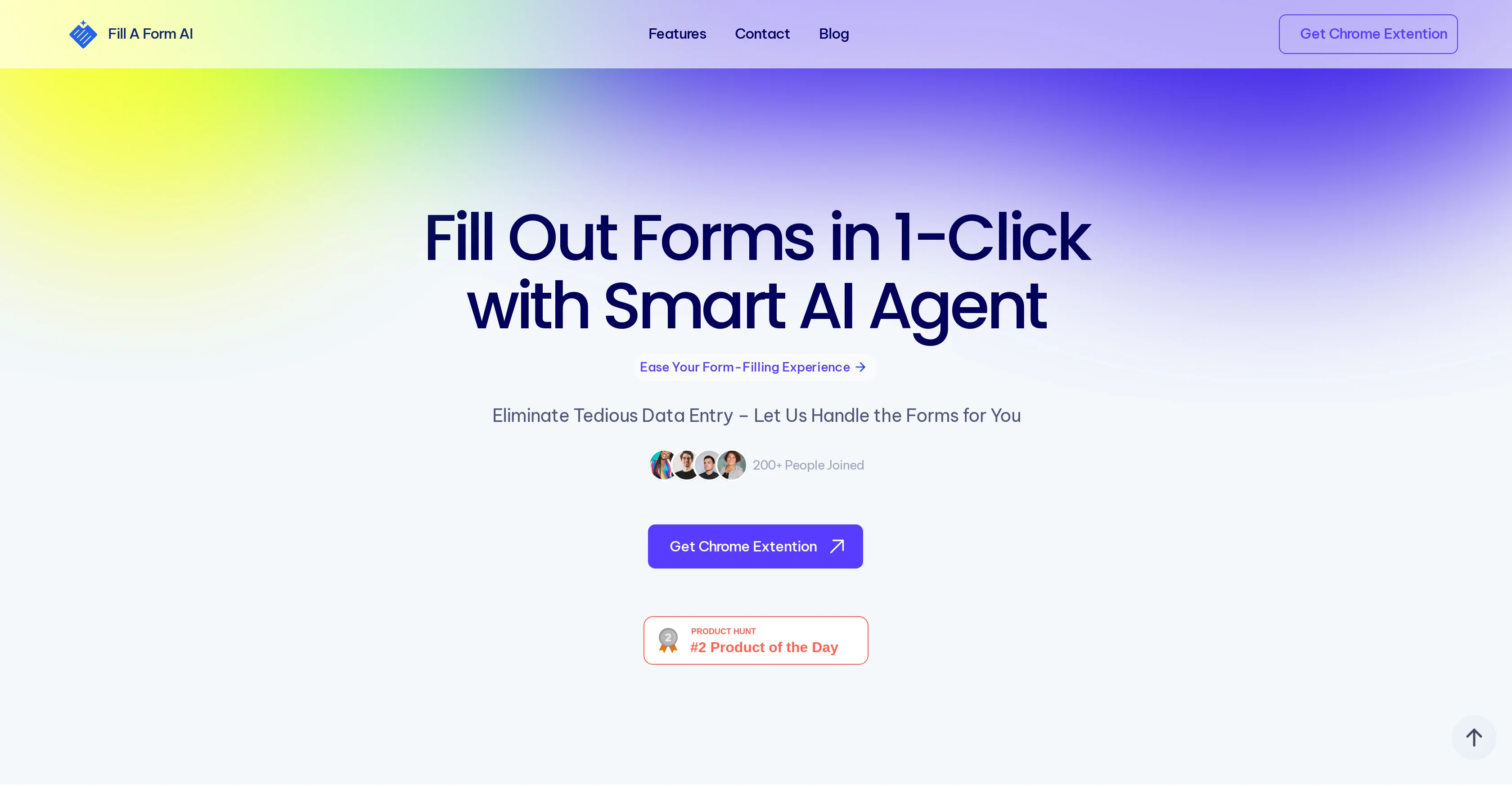 Fill A Form AI website