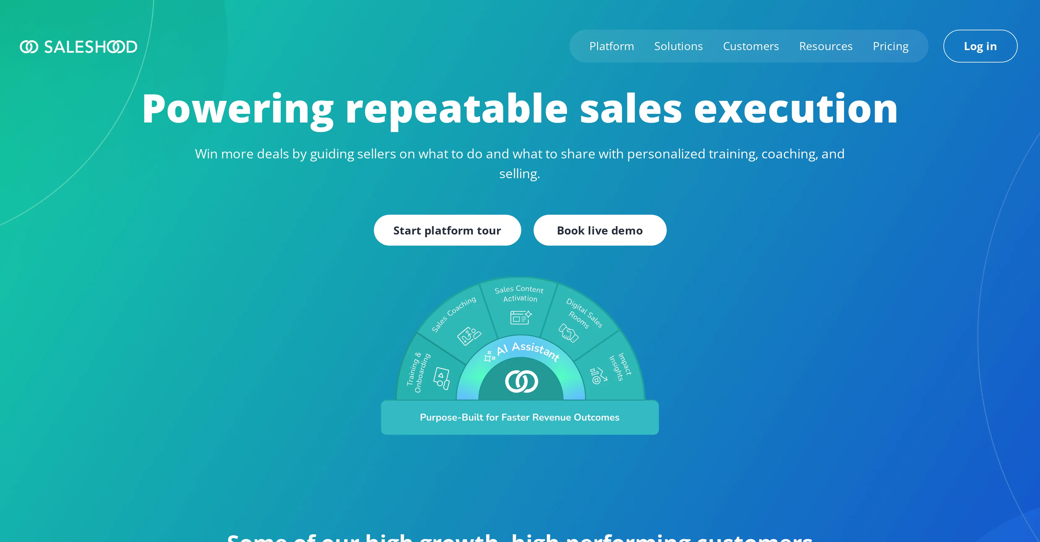 SalesHood website