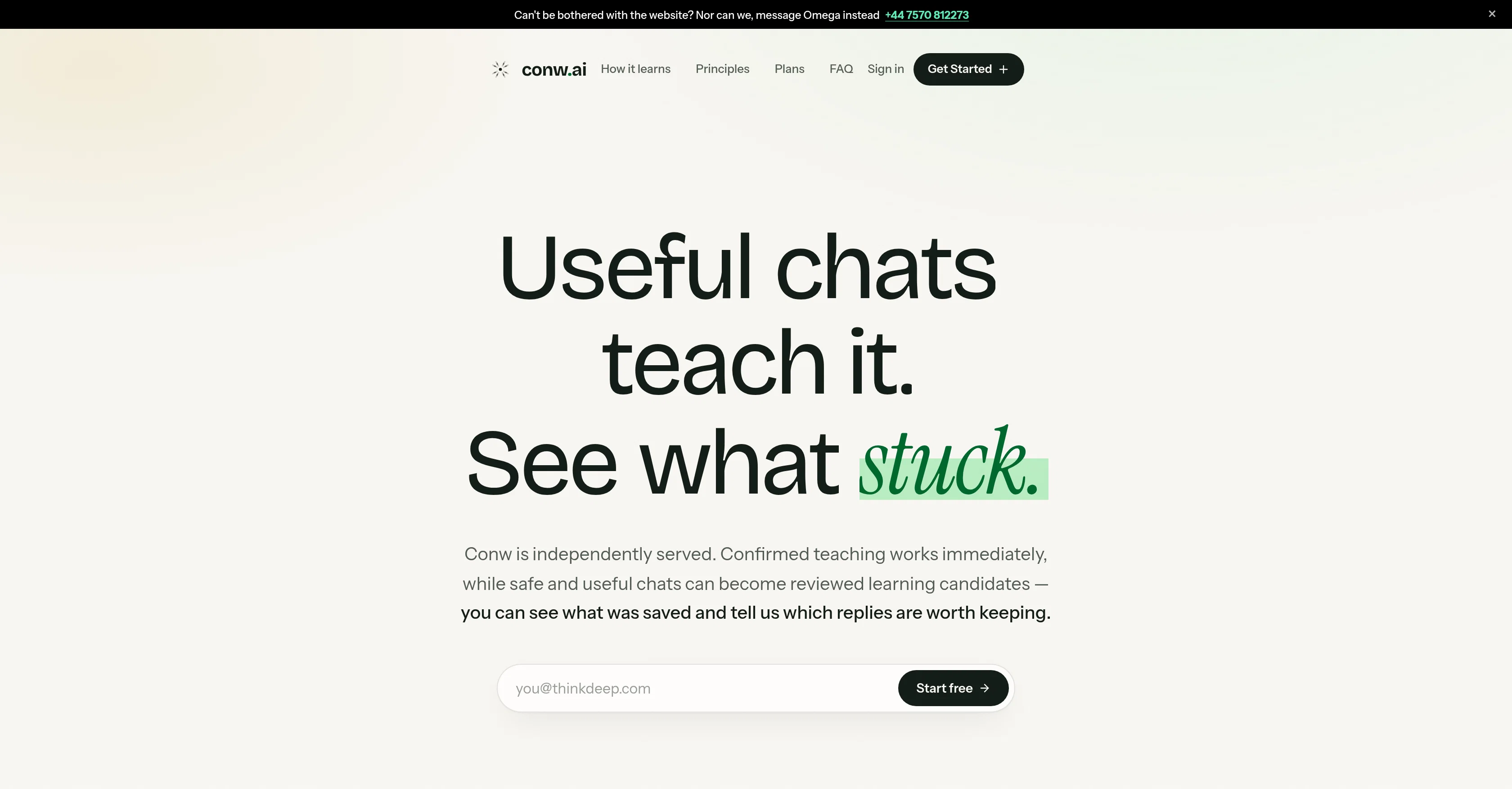conw.ai website