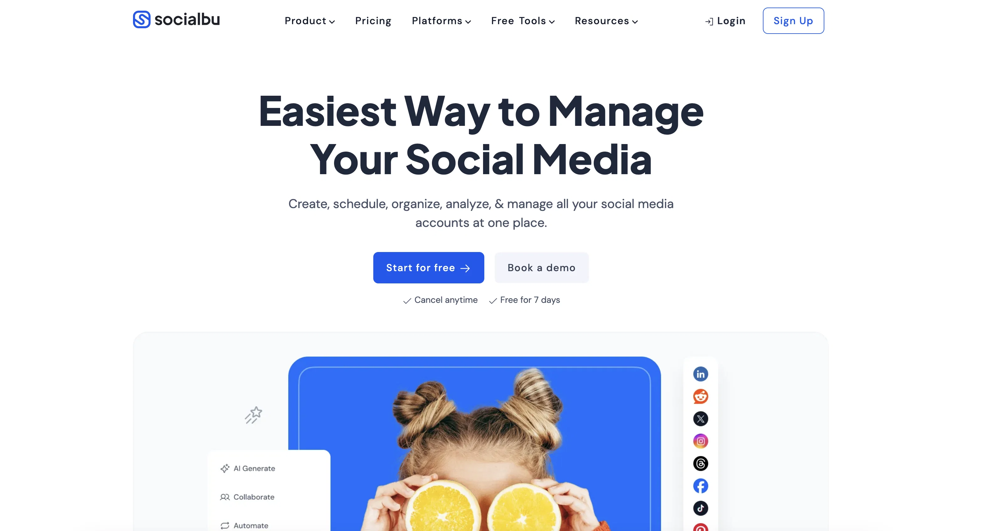 SocialBu website