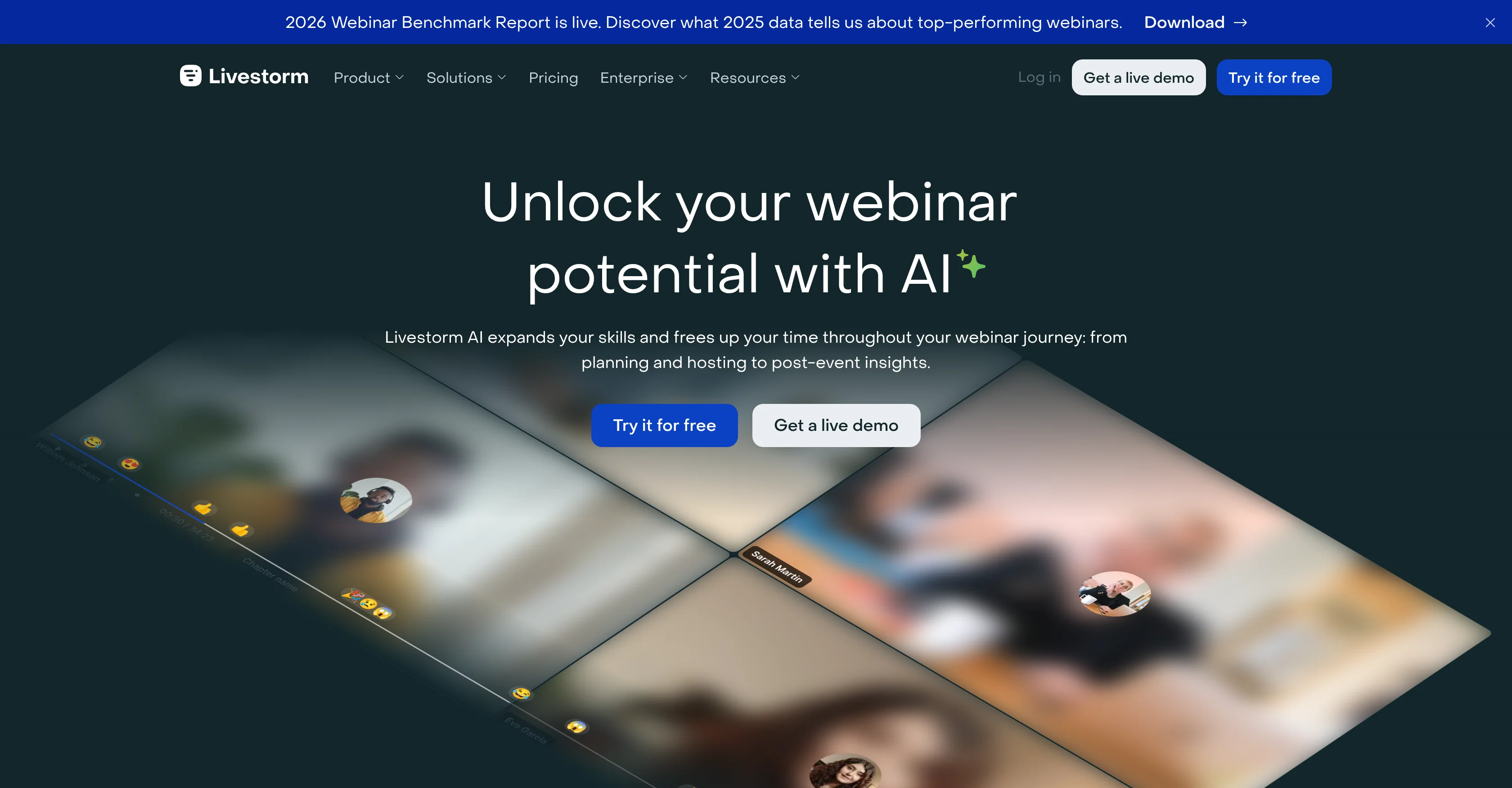 Livestorm AI website
