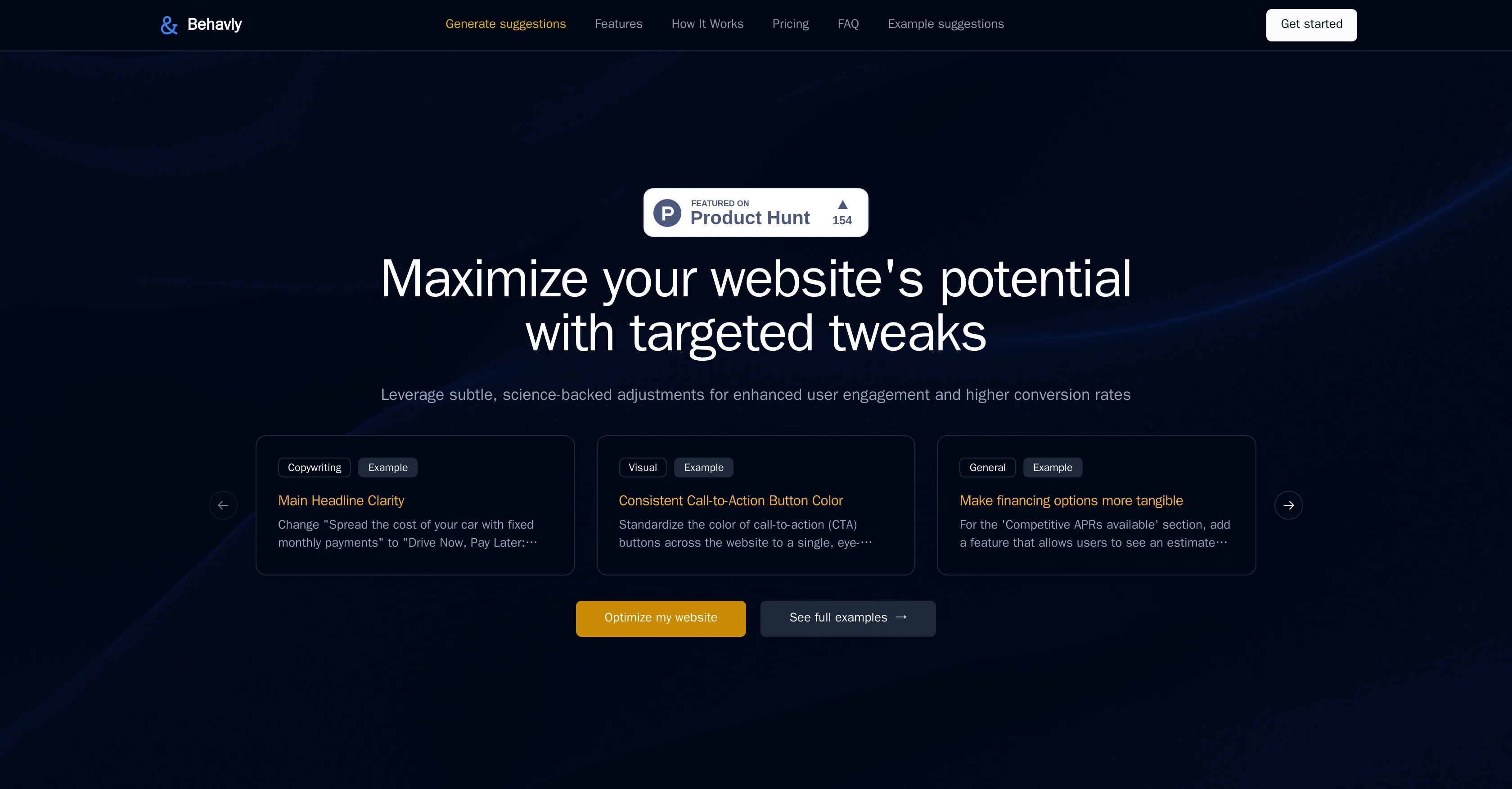 Behavly website