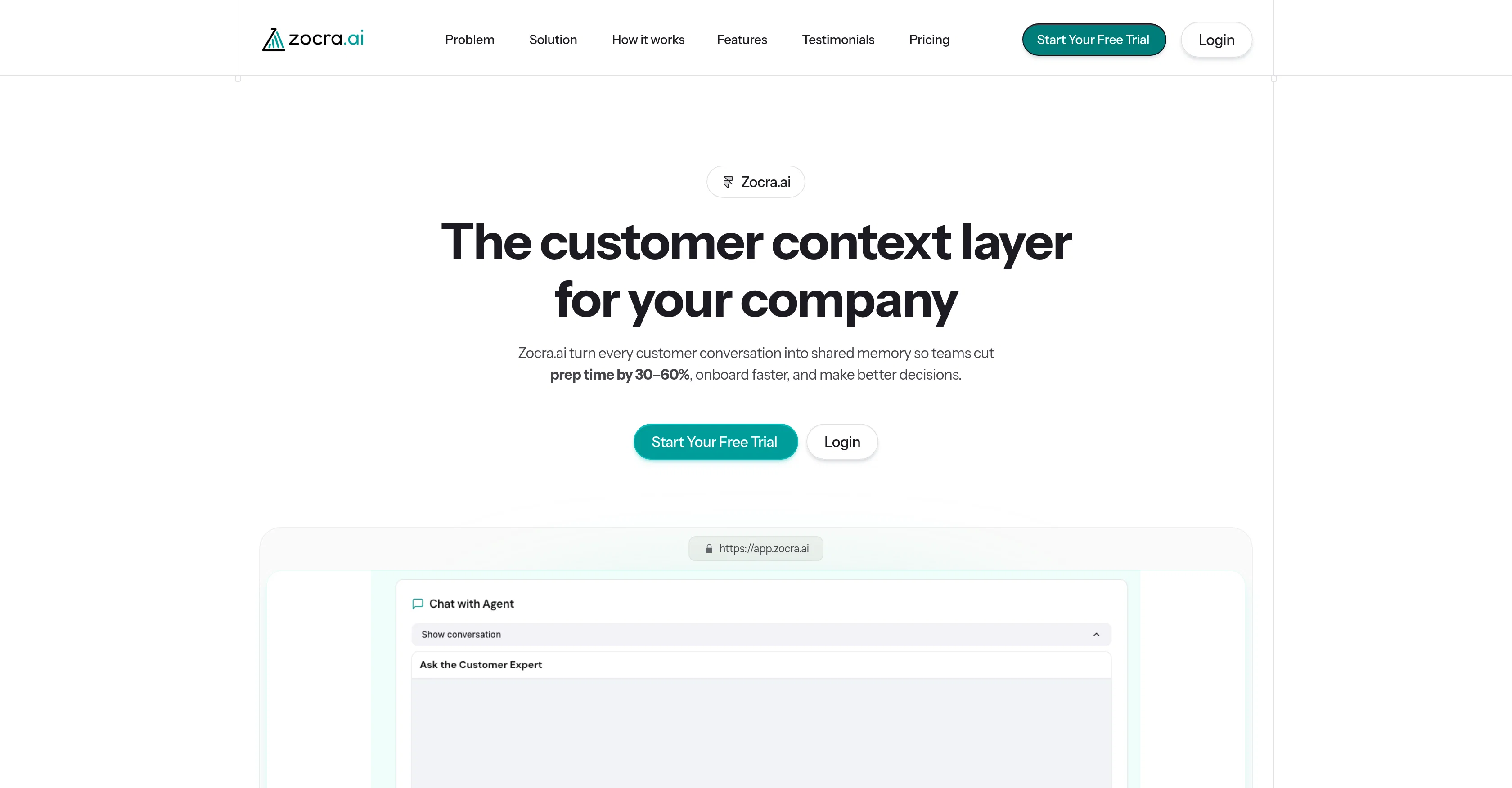 Zocra.ai website