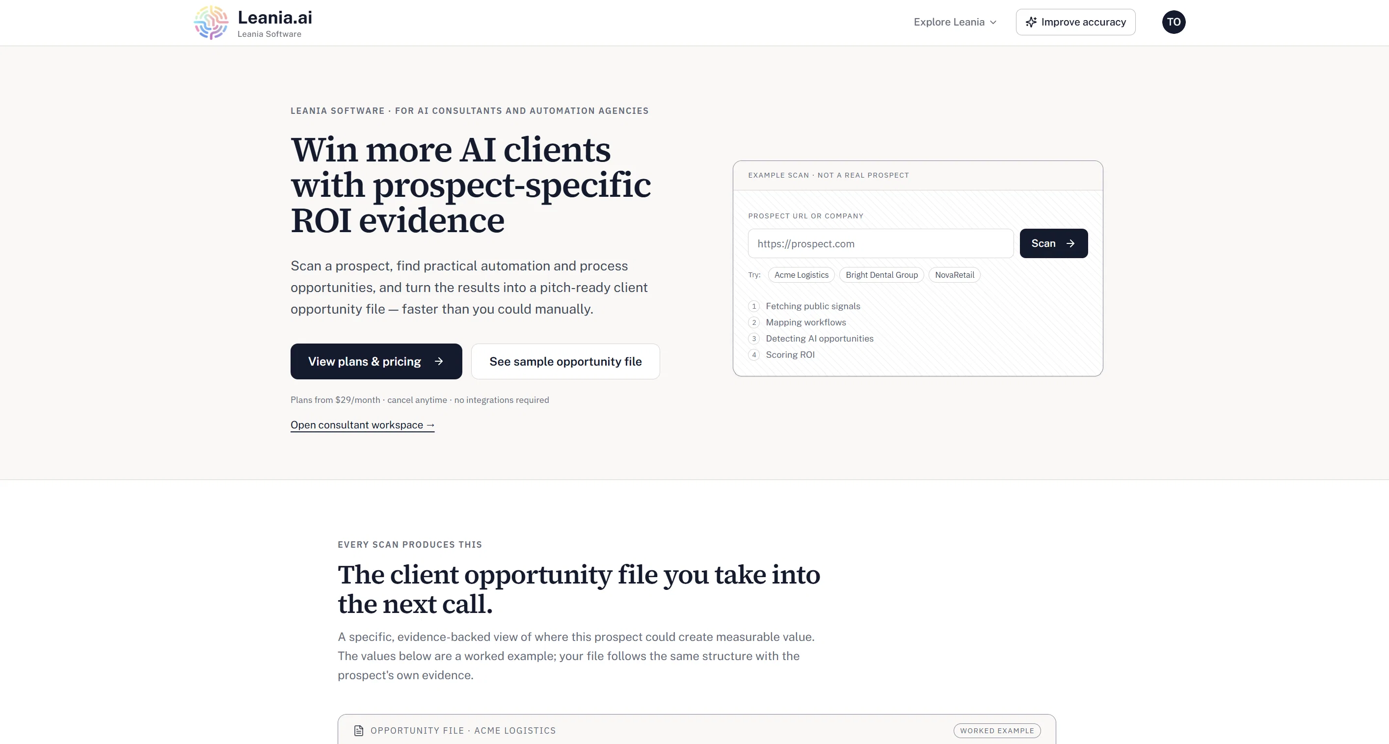 AI agency Copilot website