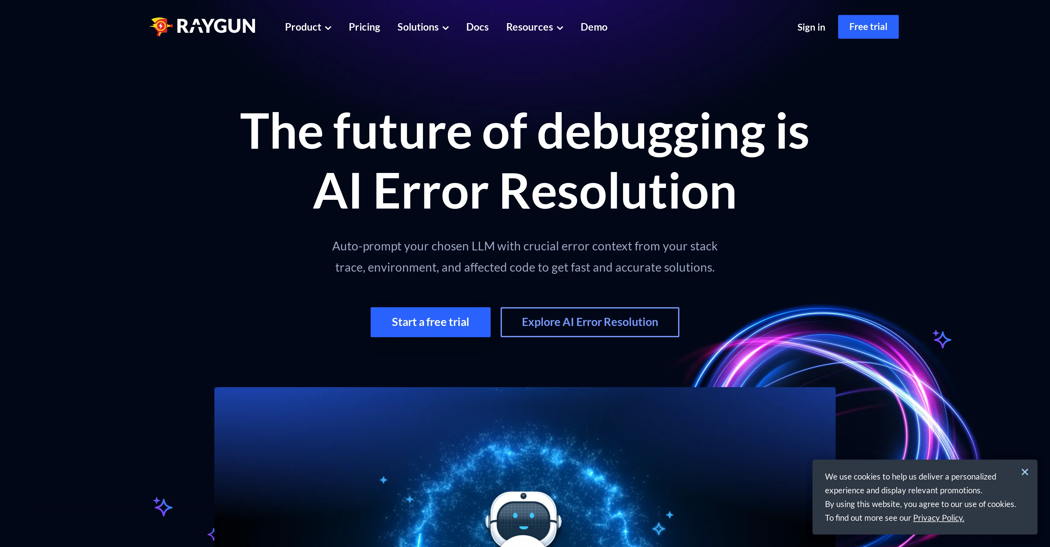 Raygun website
