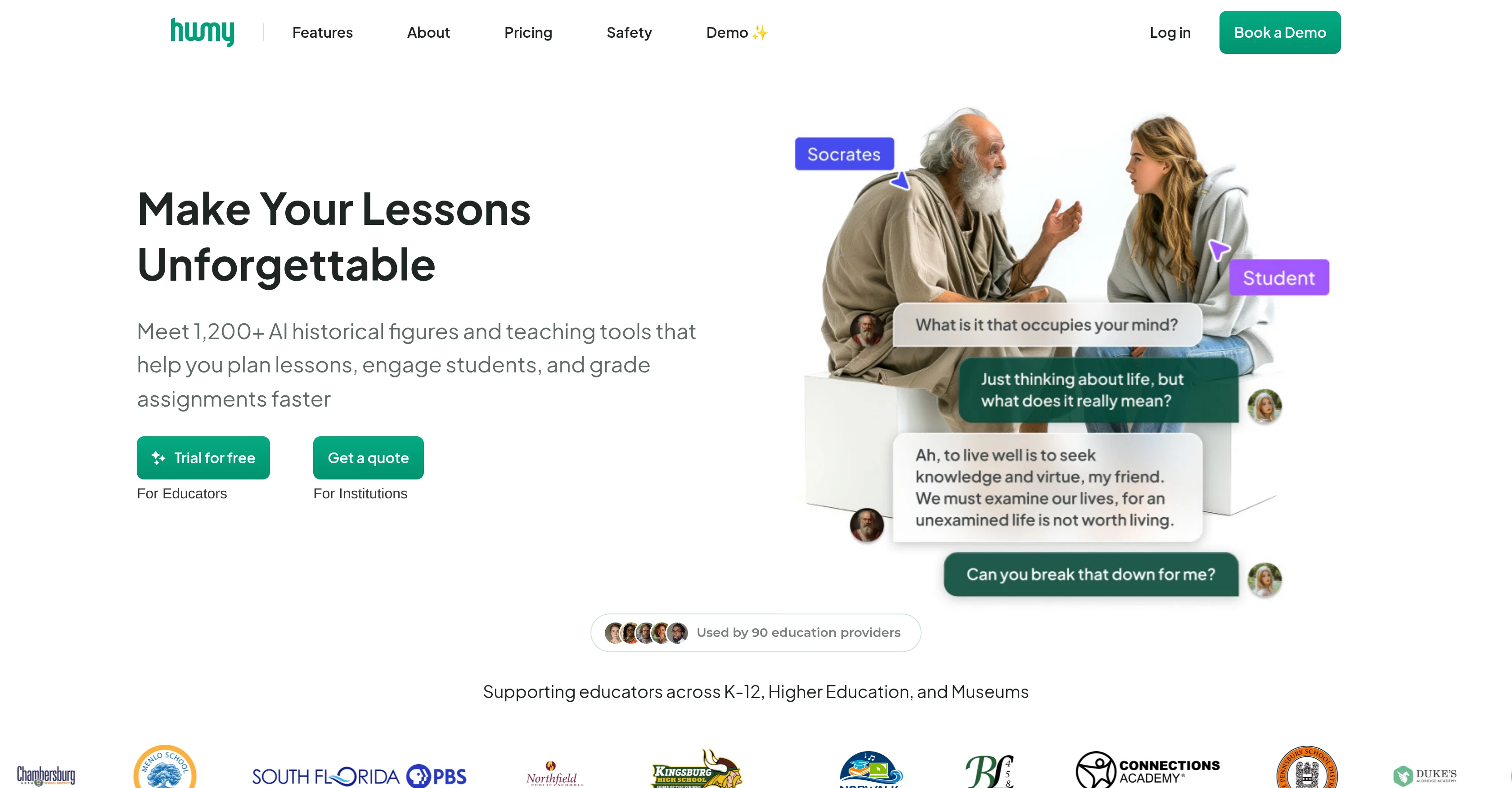 Humy website