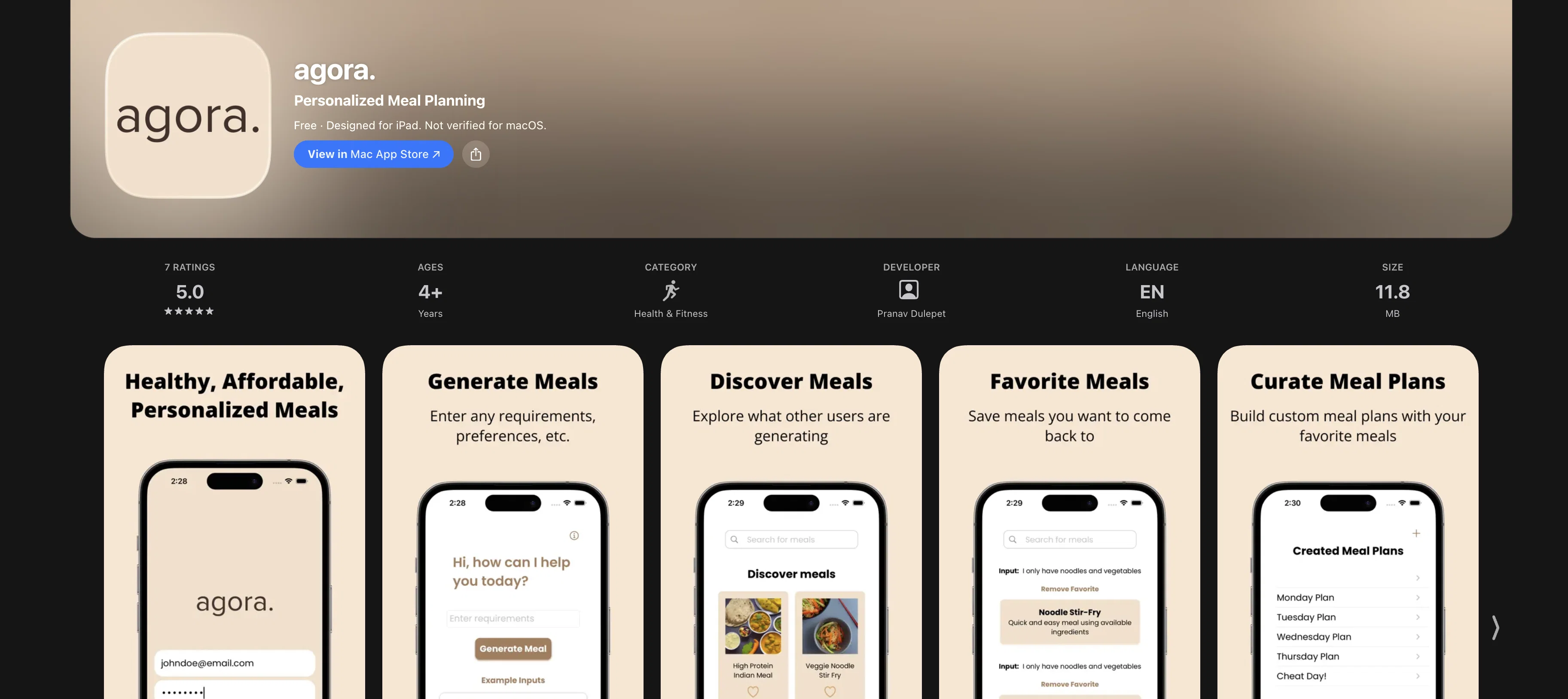 agora website