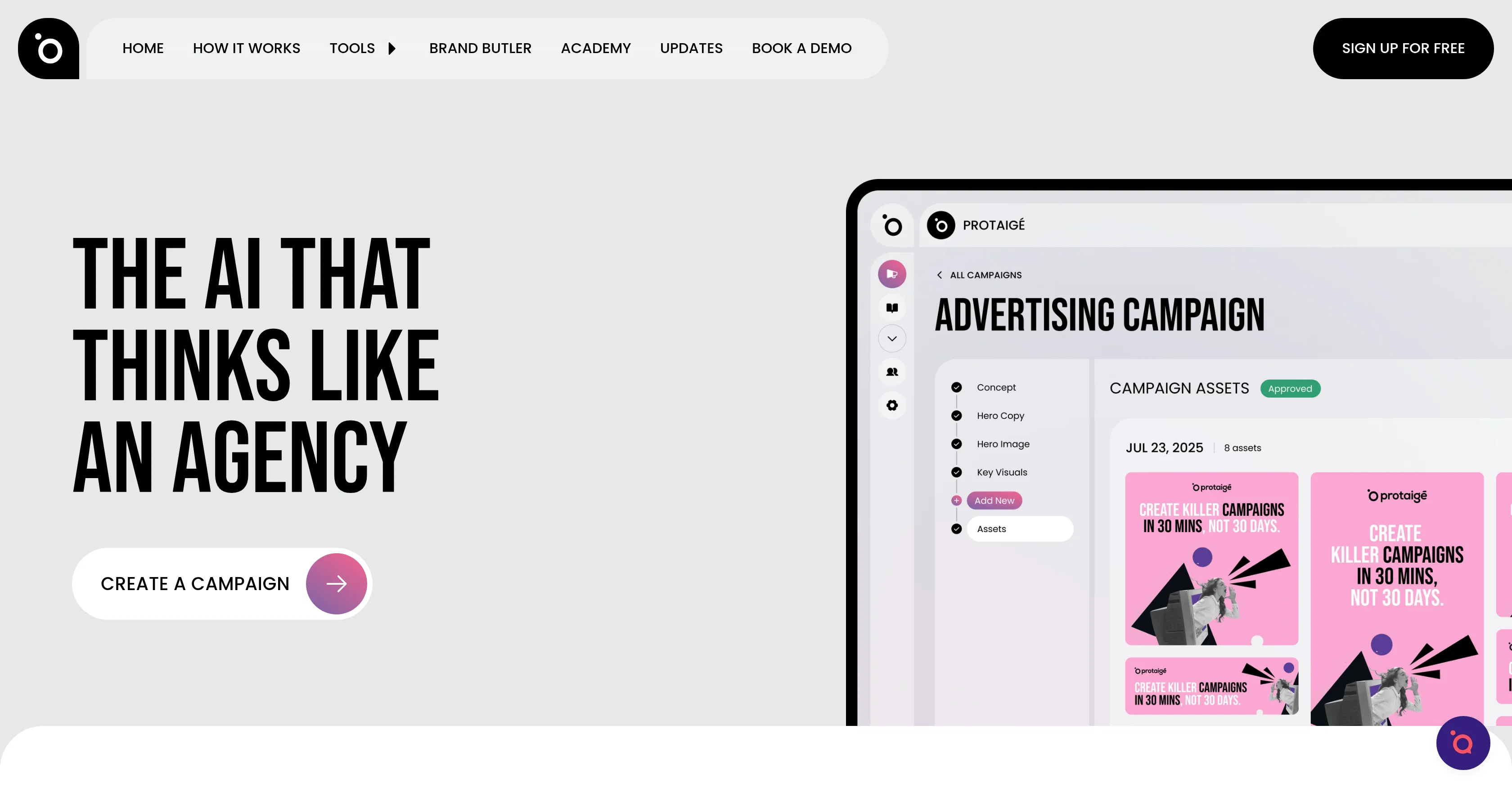 Protaigé website