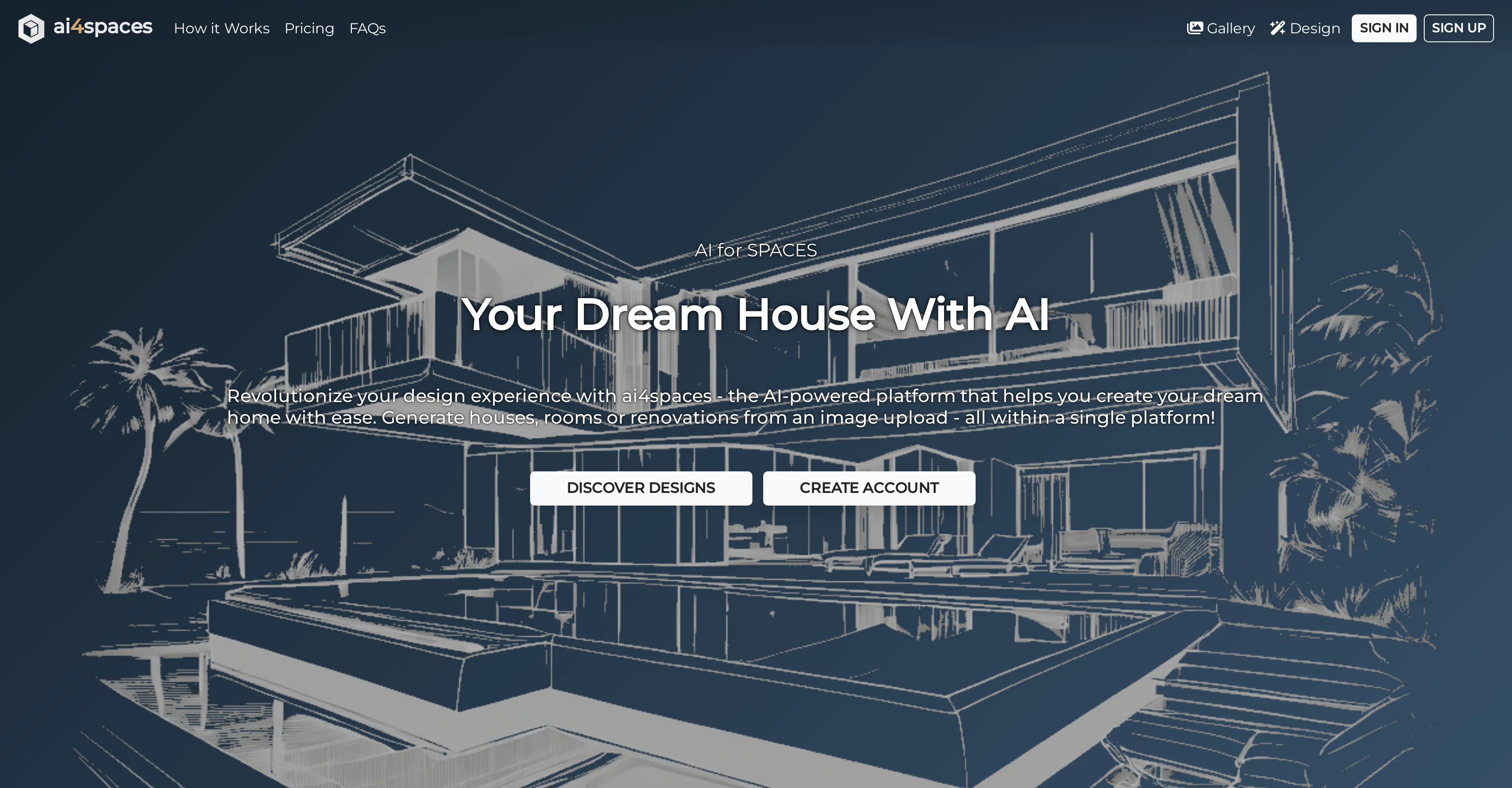 AI4spaces website
