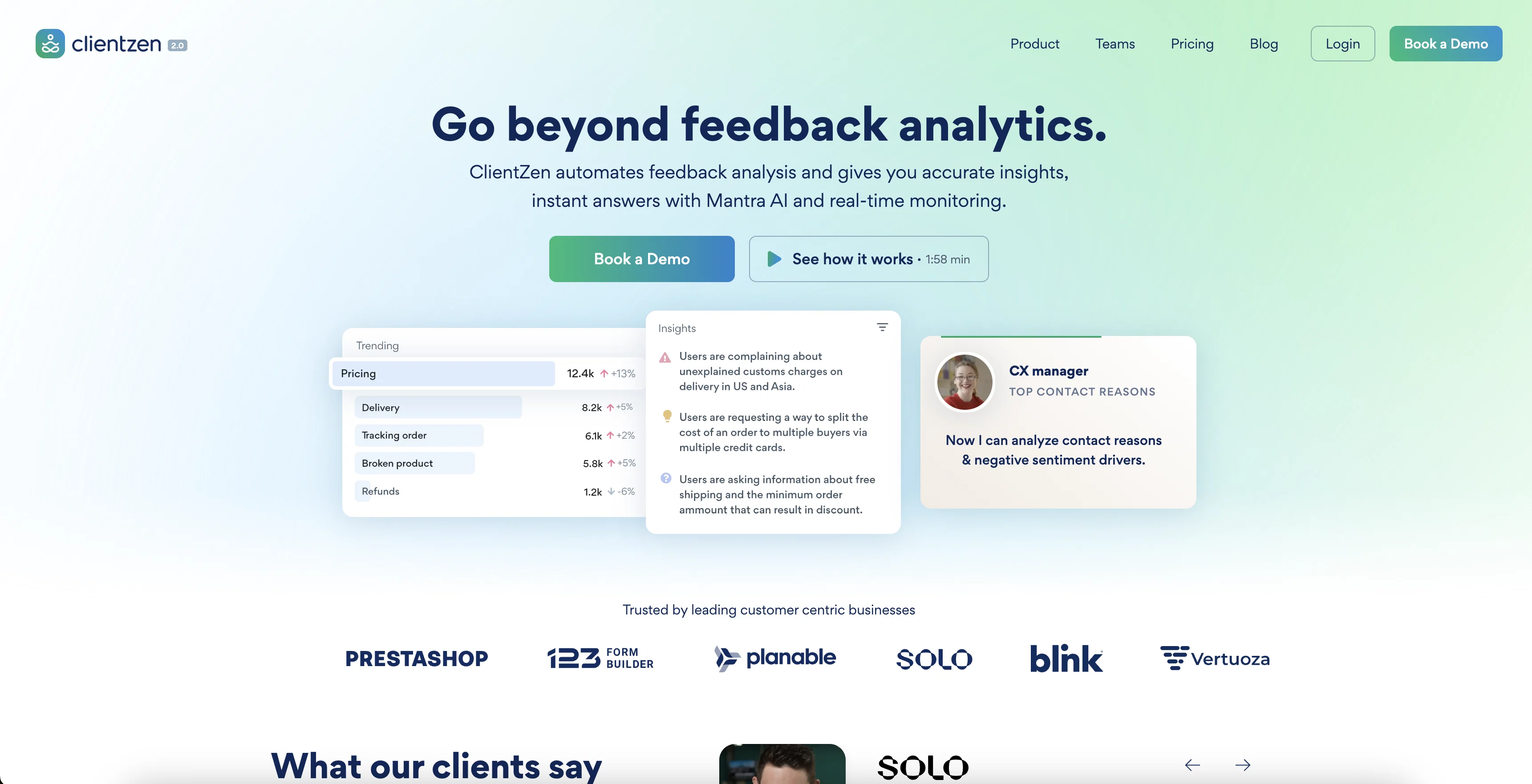 ClientZen website