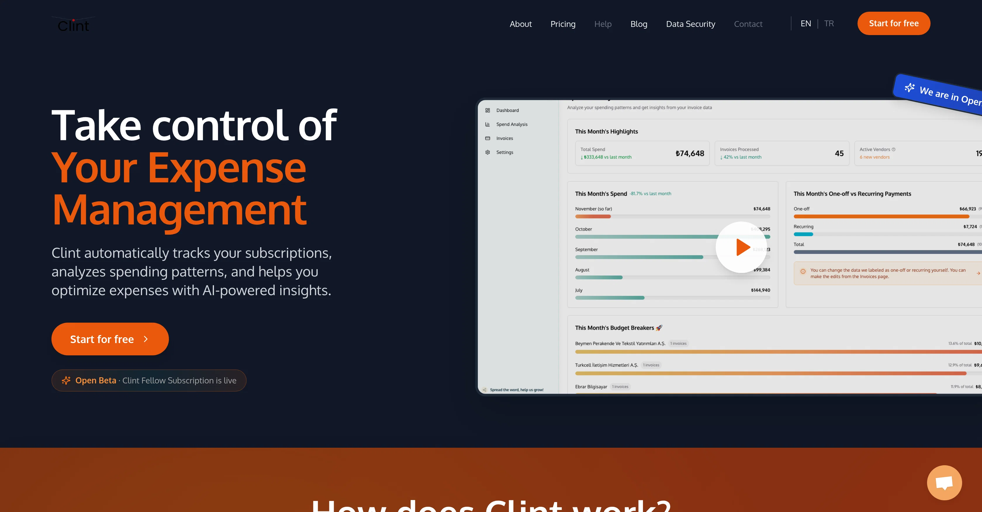 Clint website