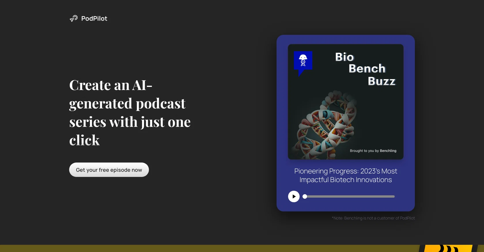 Podpilot website