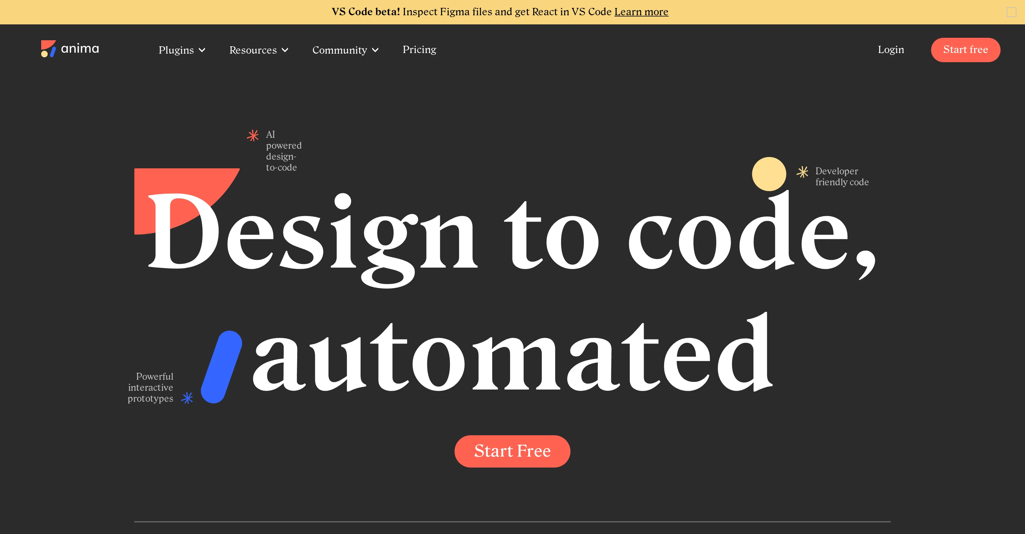 AnimaApp website