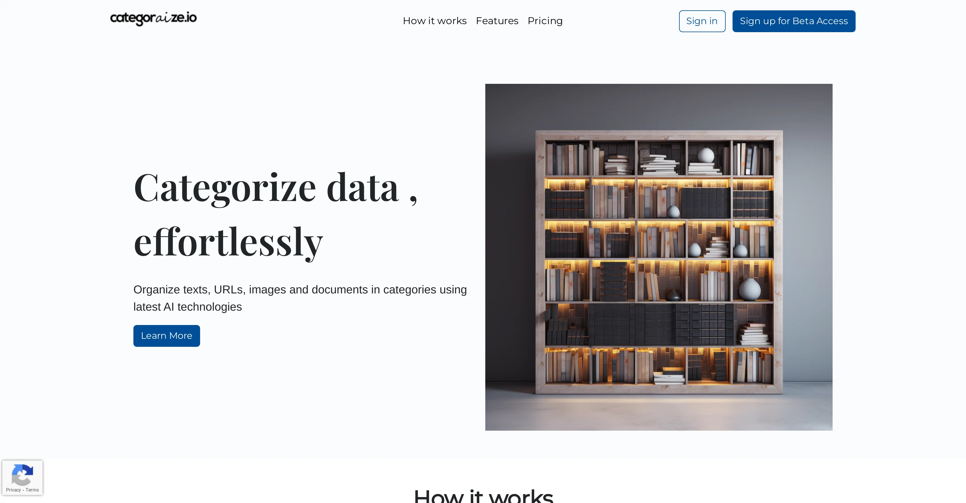 categorAIze website
