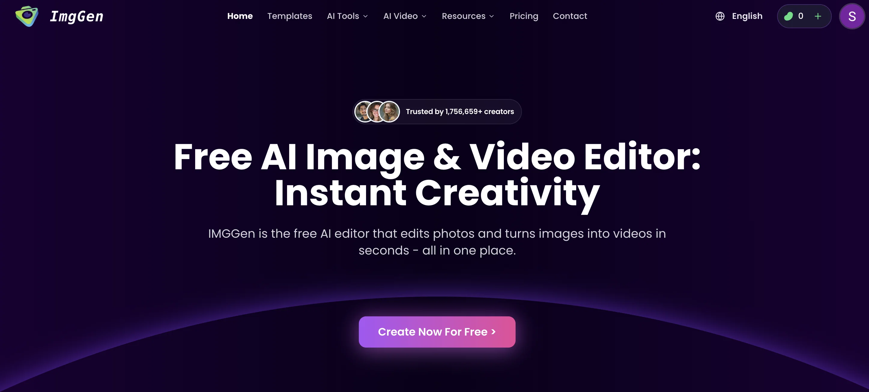 ImgGen website