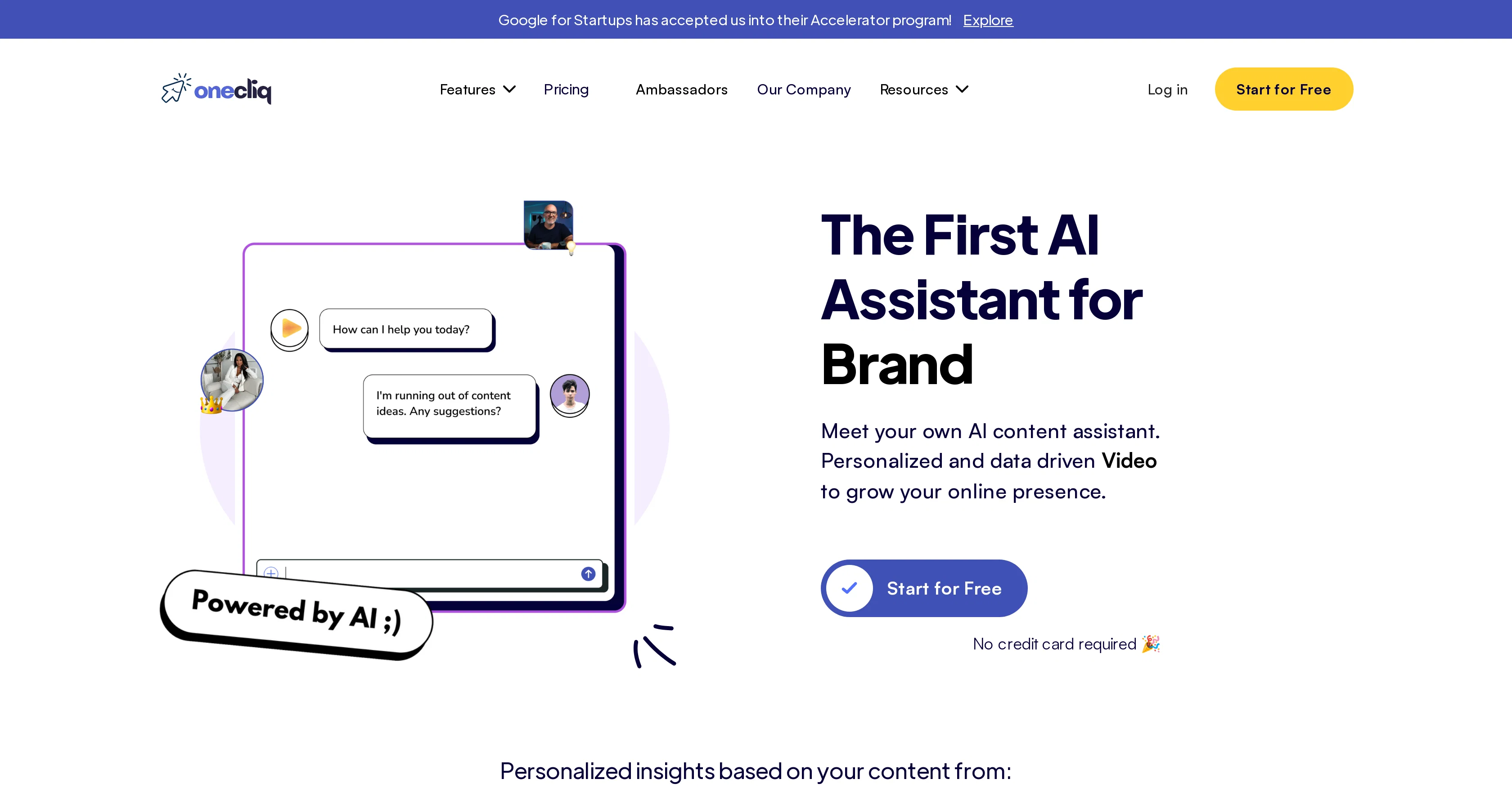 OneCliq website
