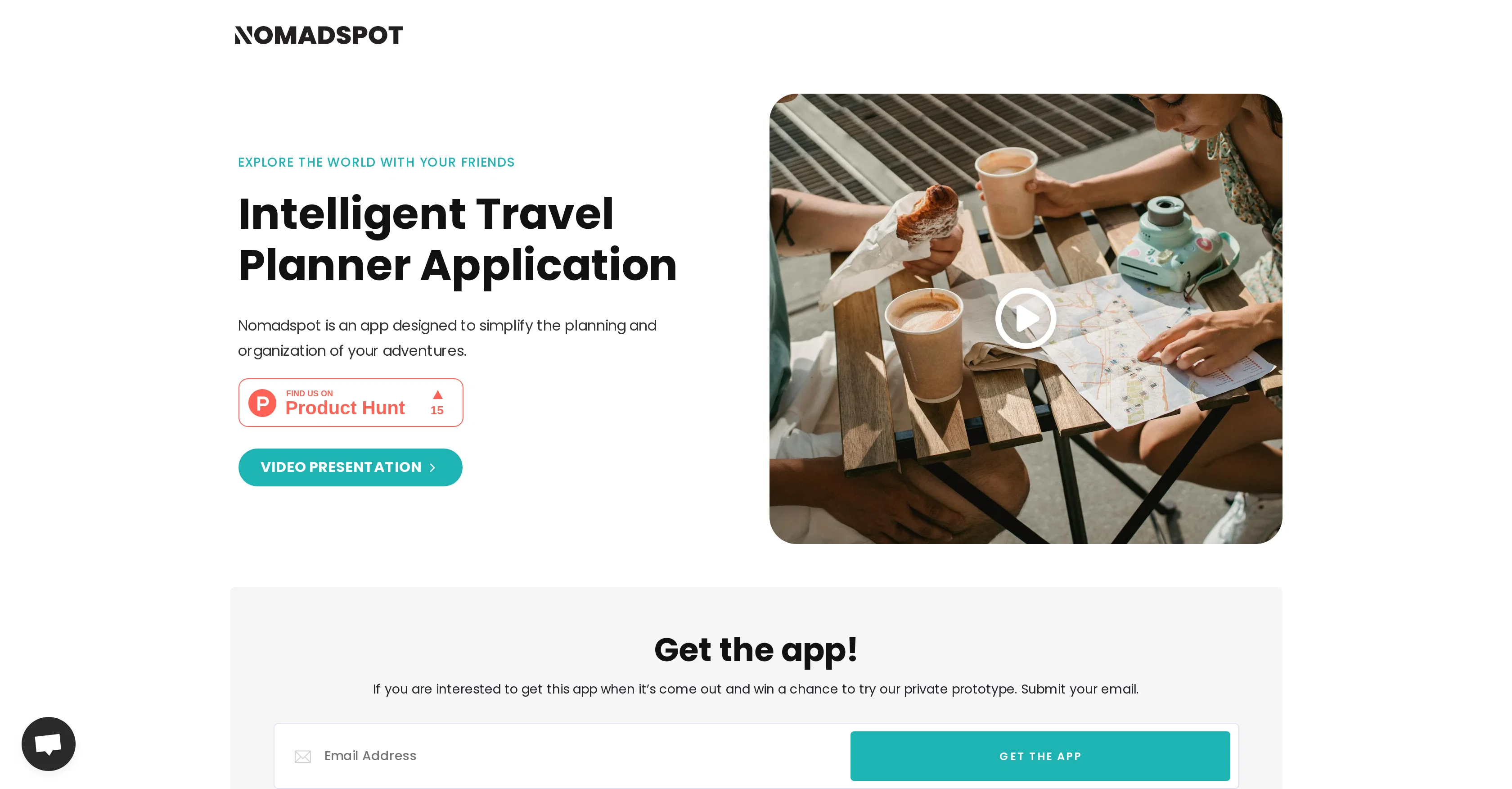 Nomadspot website