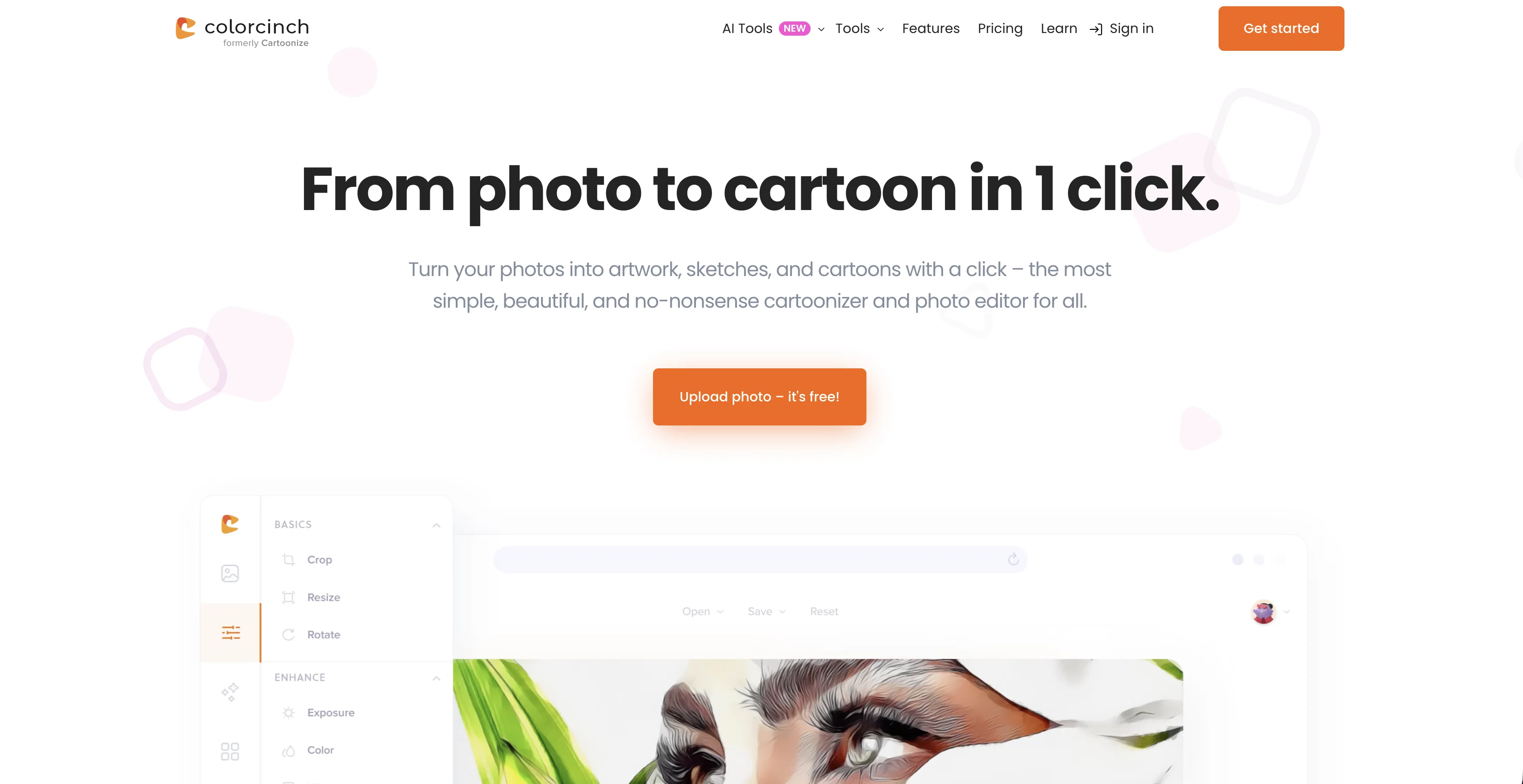 Colorcinch website