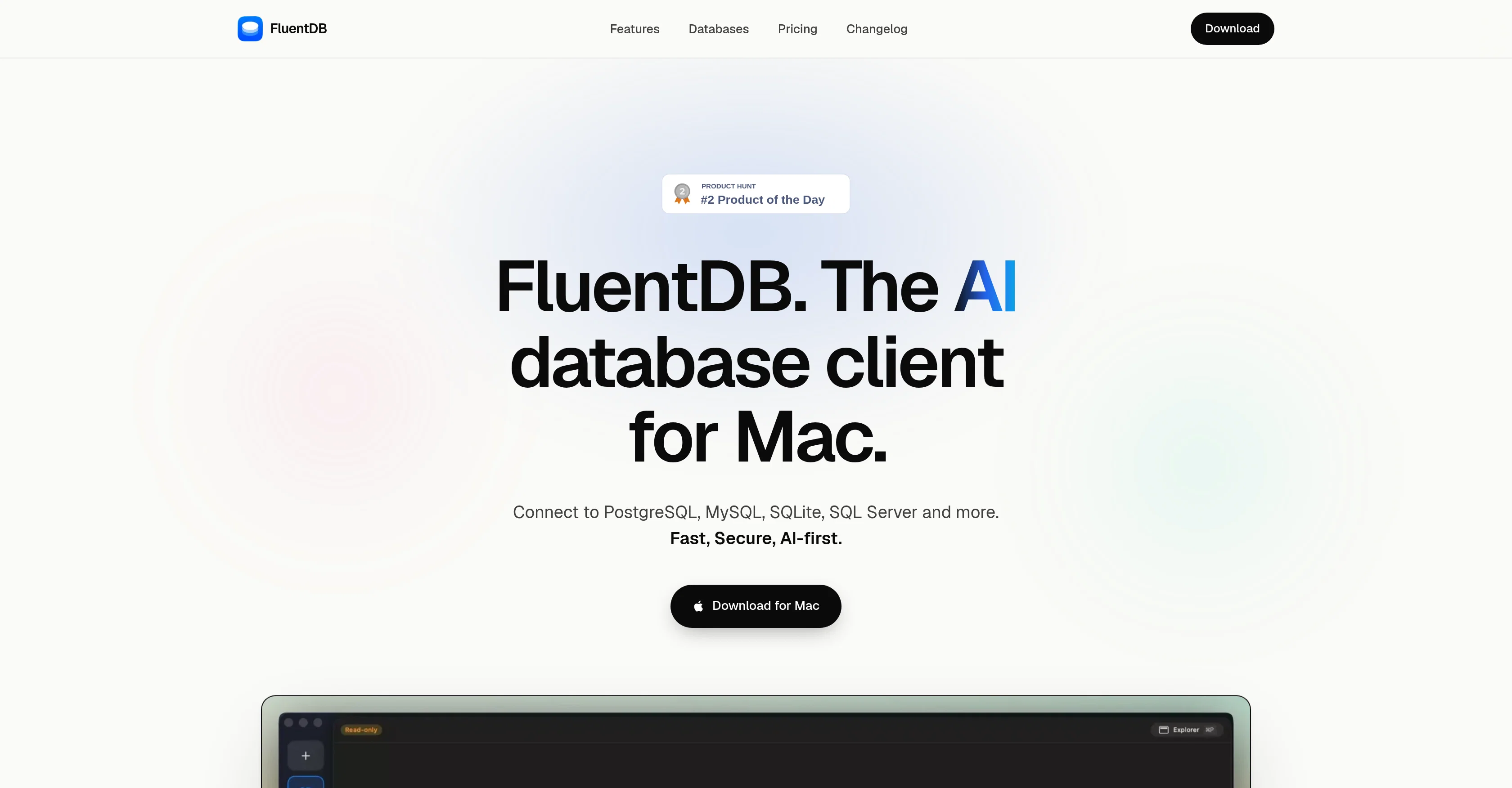 FluentDB website