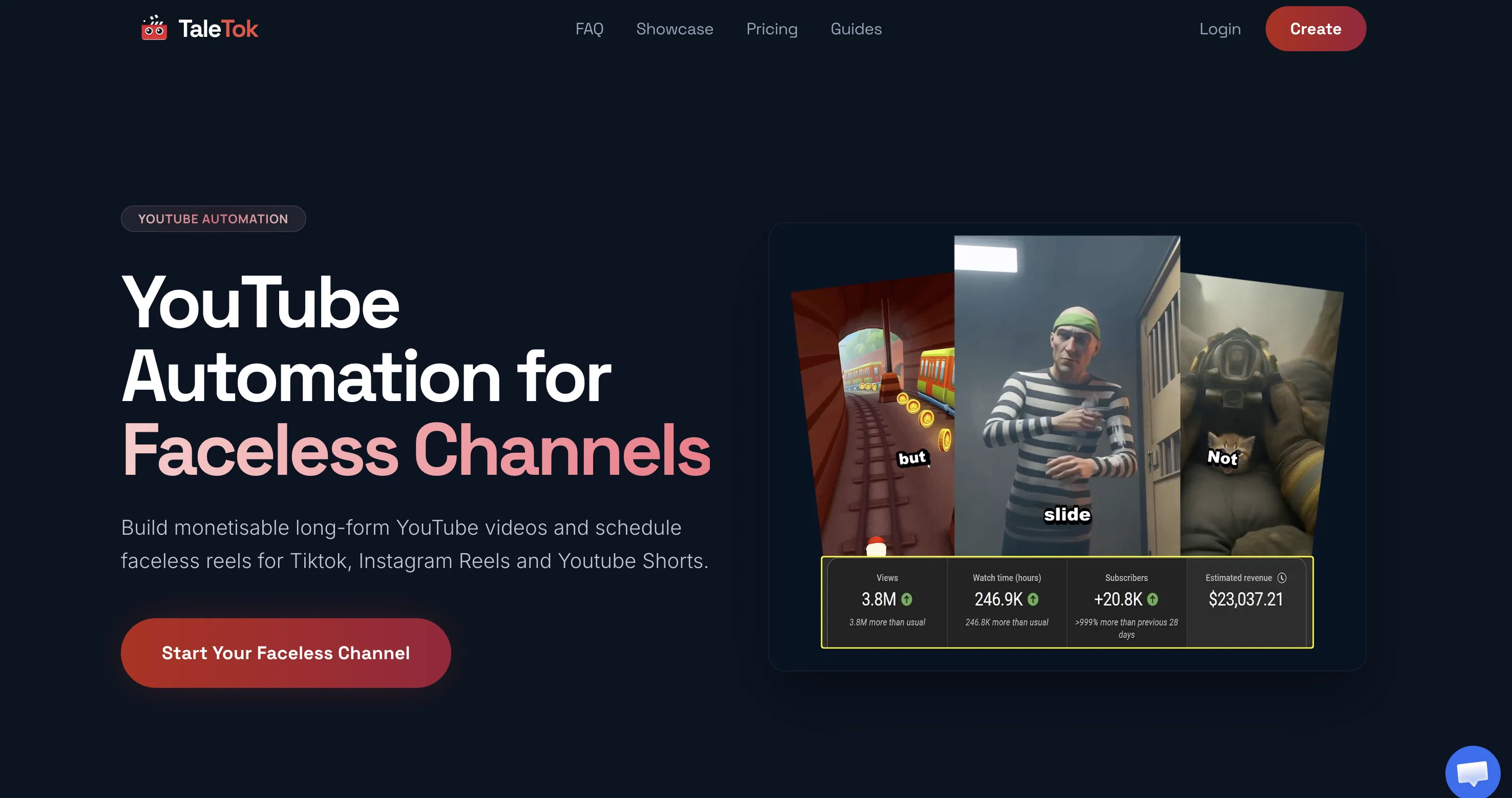 TaleTok.io website