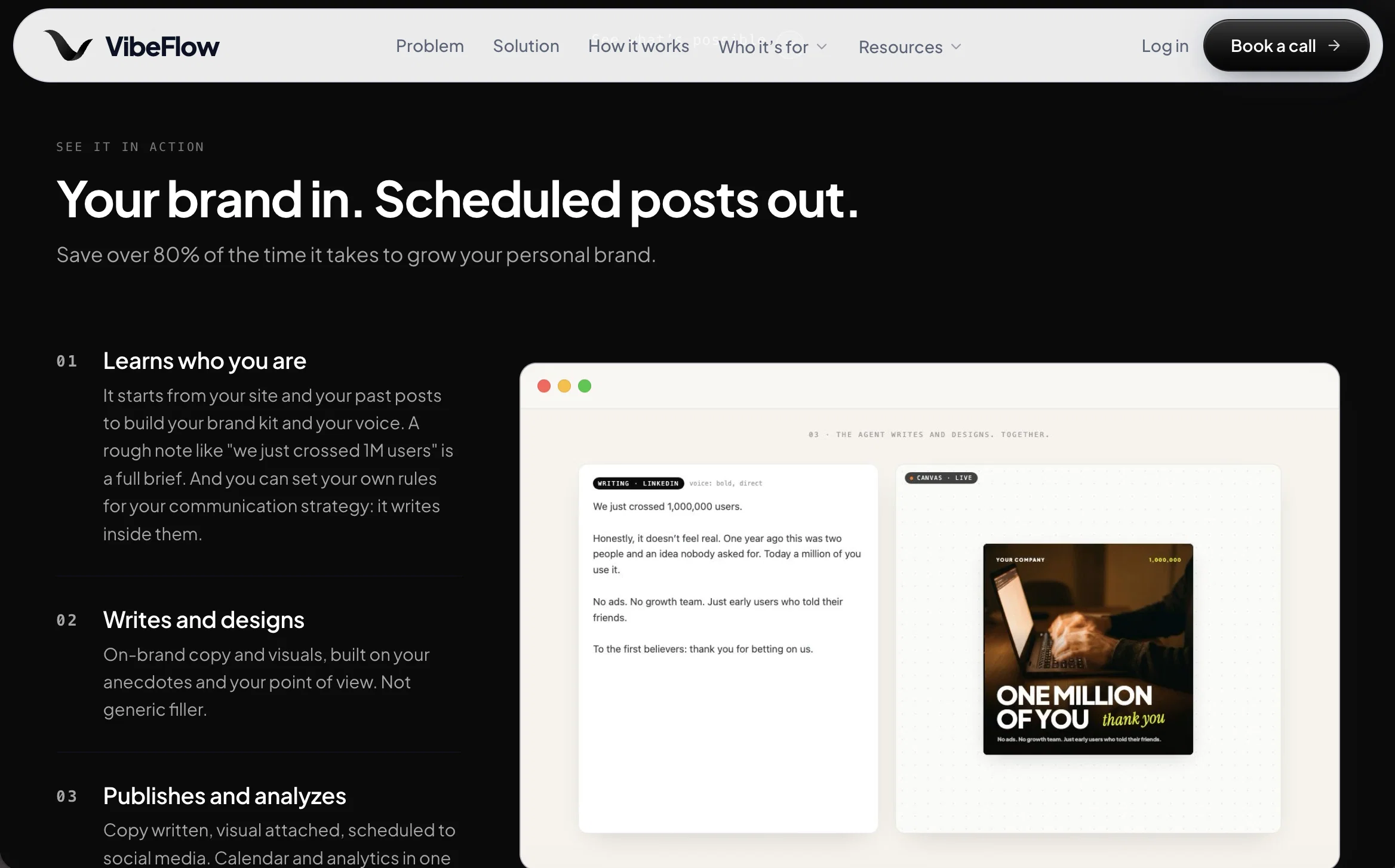VibeFlow website