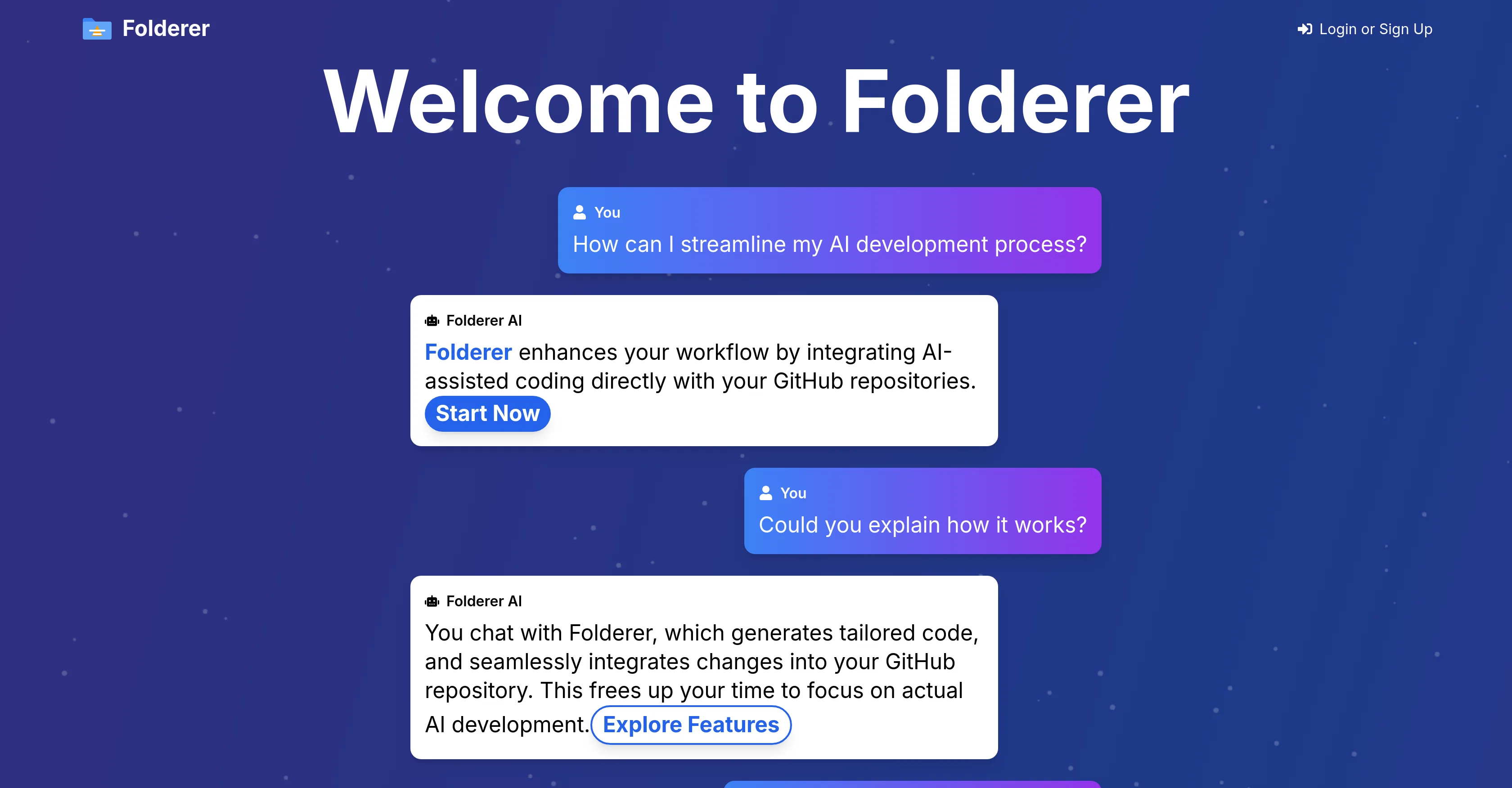Folderer website