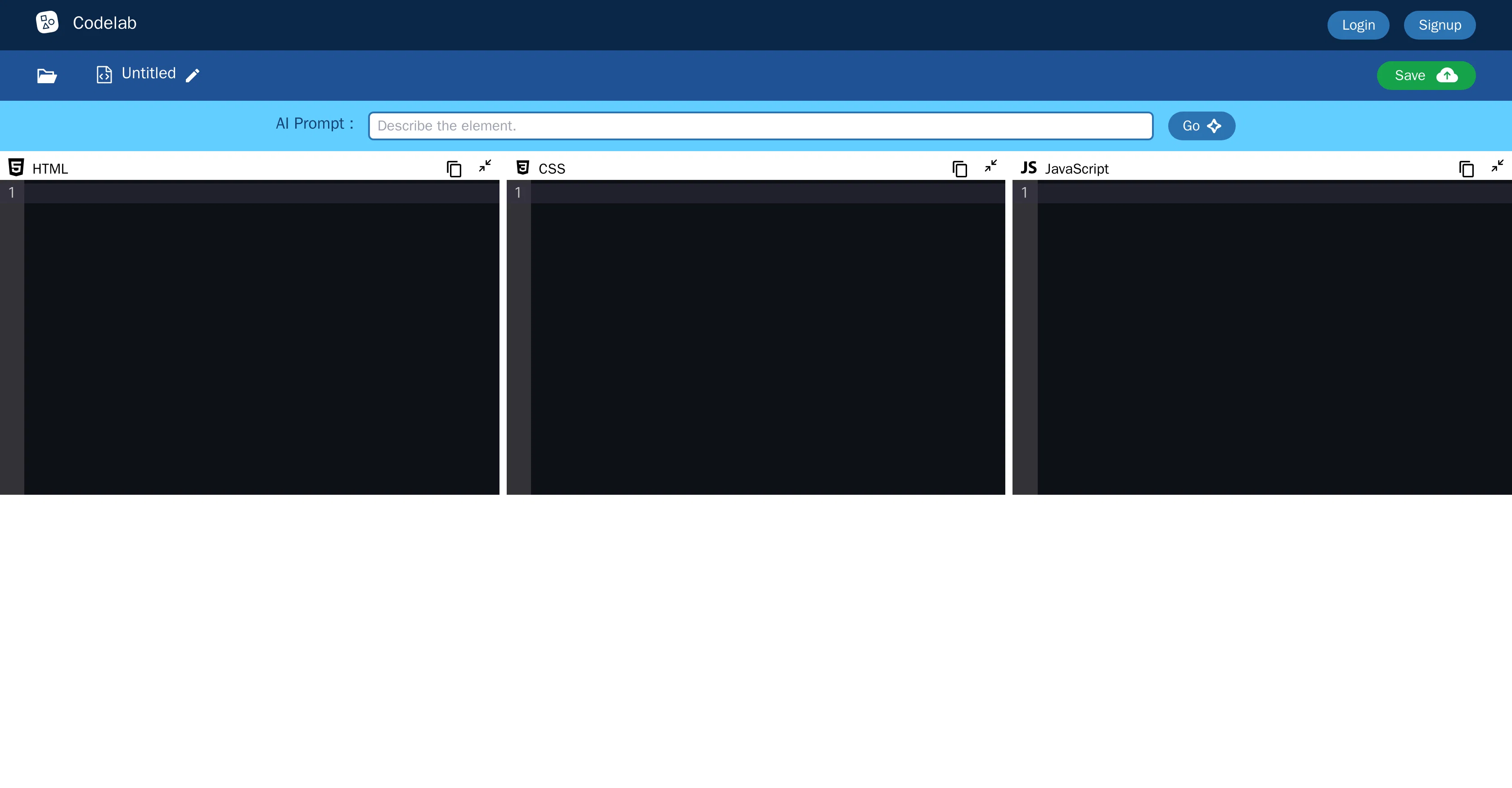 Codelab website