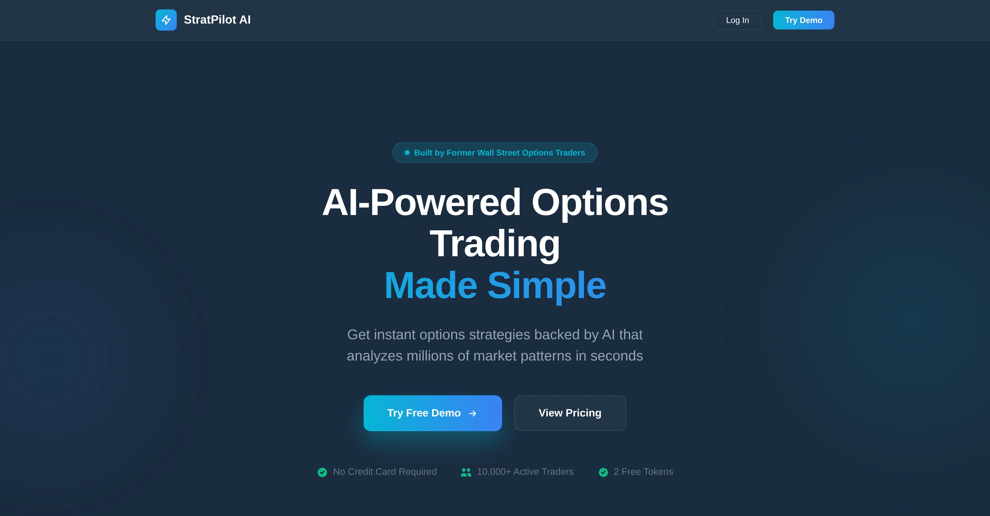 StratPilot AI website