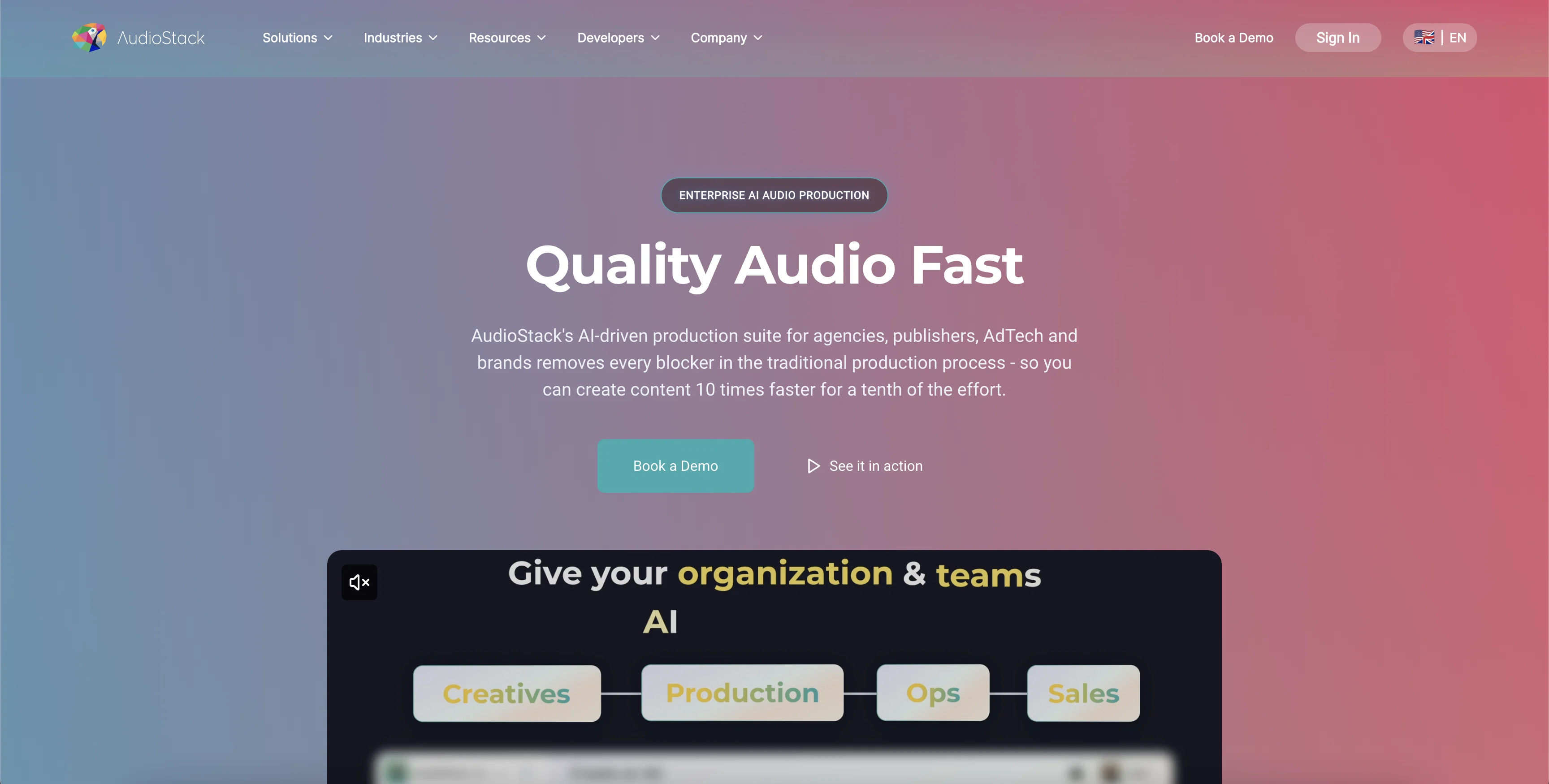 Aflorithmic website