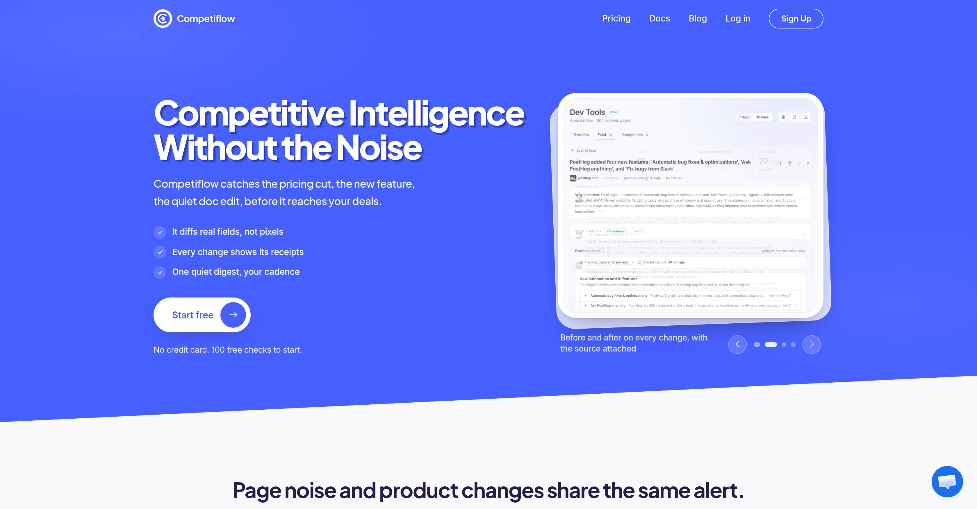 Competiflow website