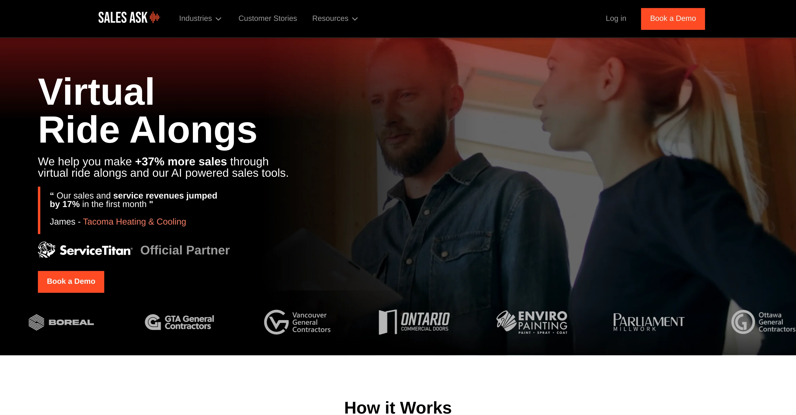 Sales Ask website