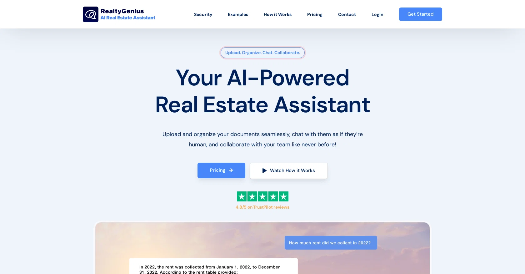 RealtyGenius website