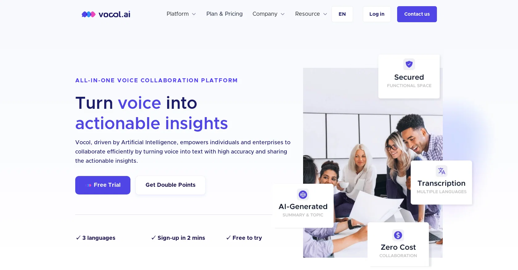 Vocol website