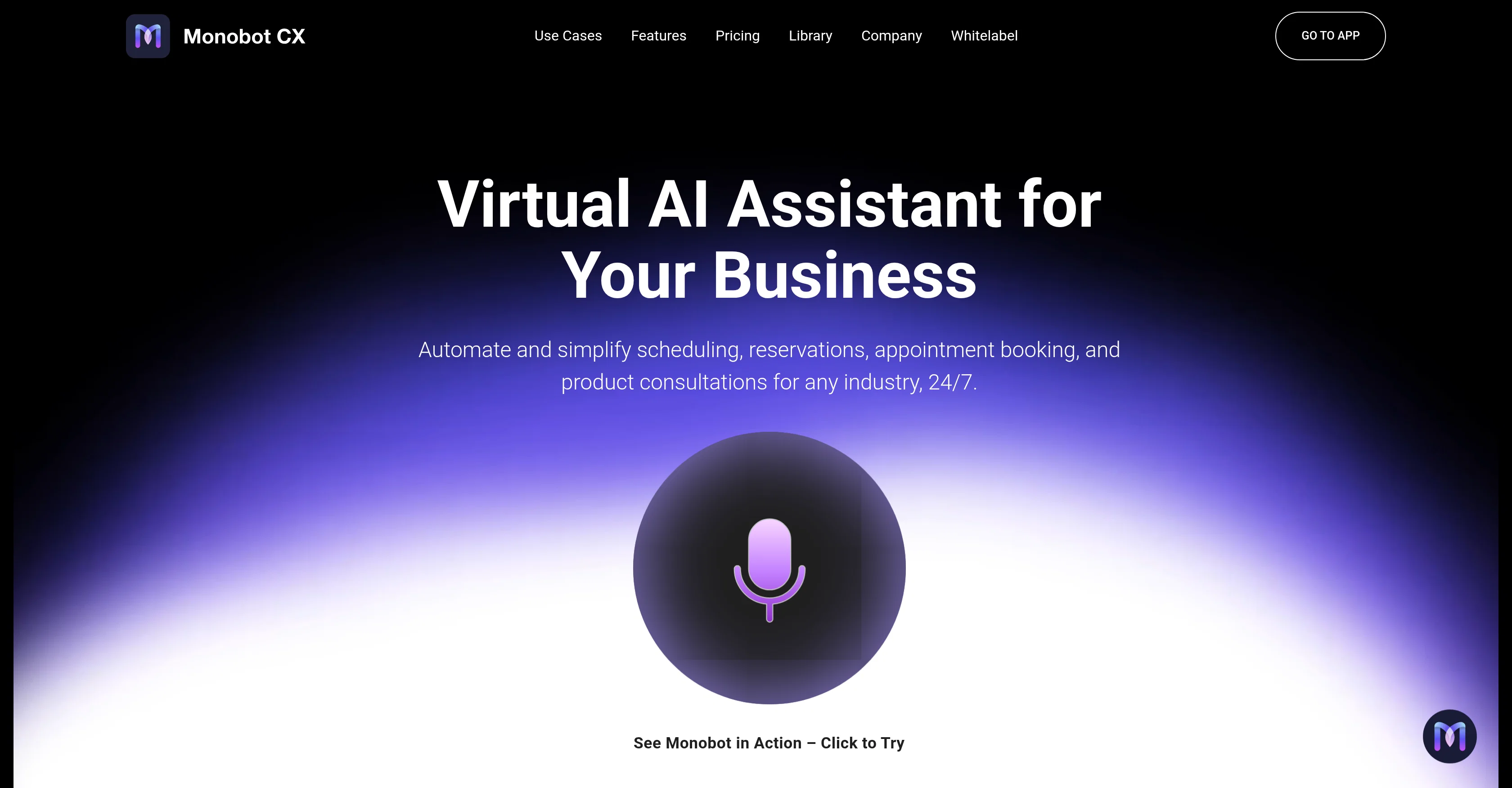Monobot website