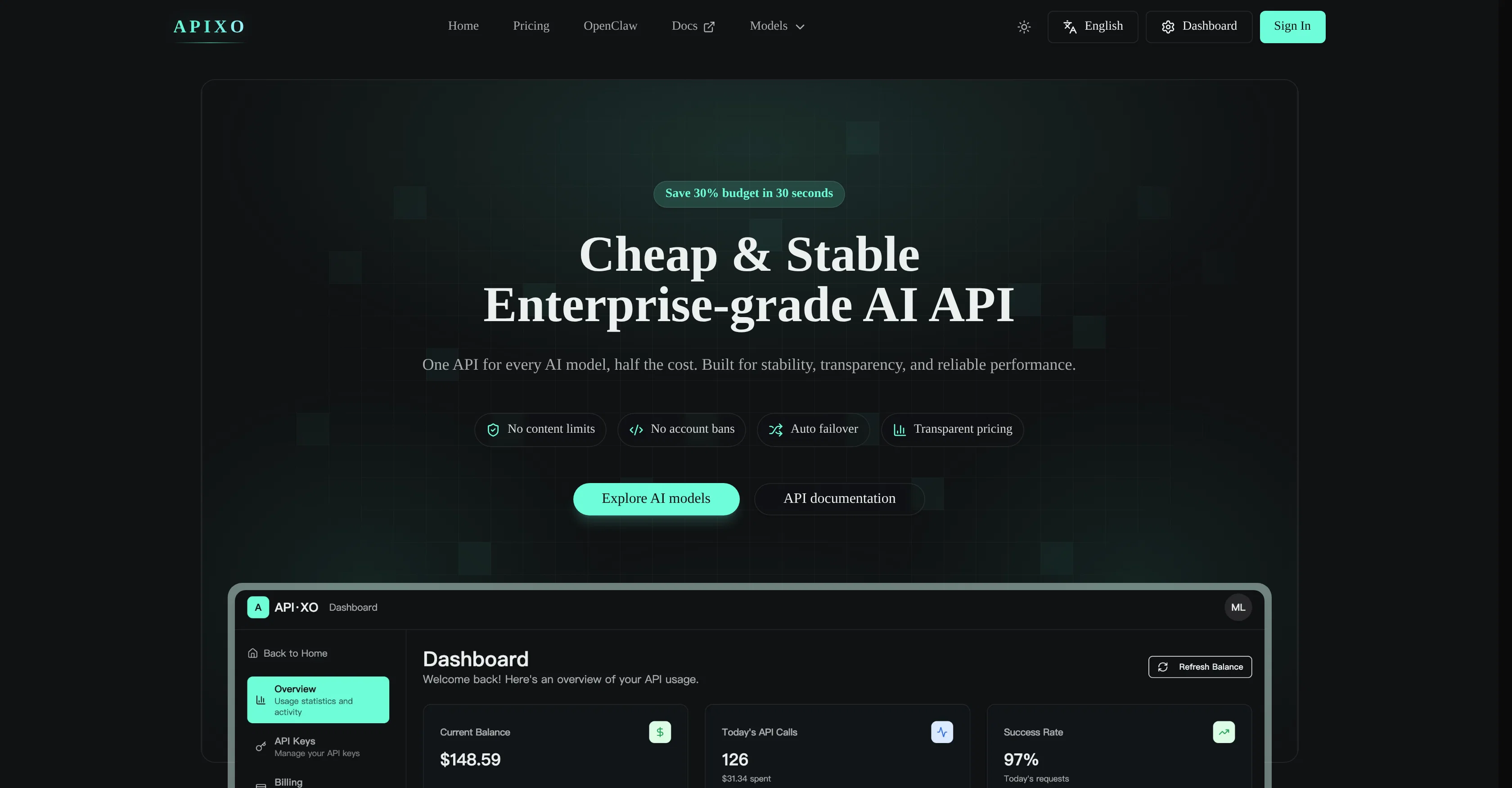 APIXO website