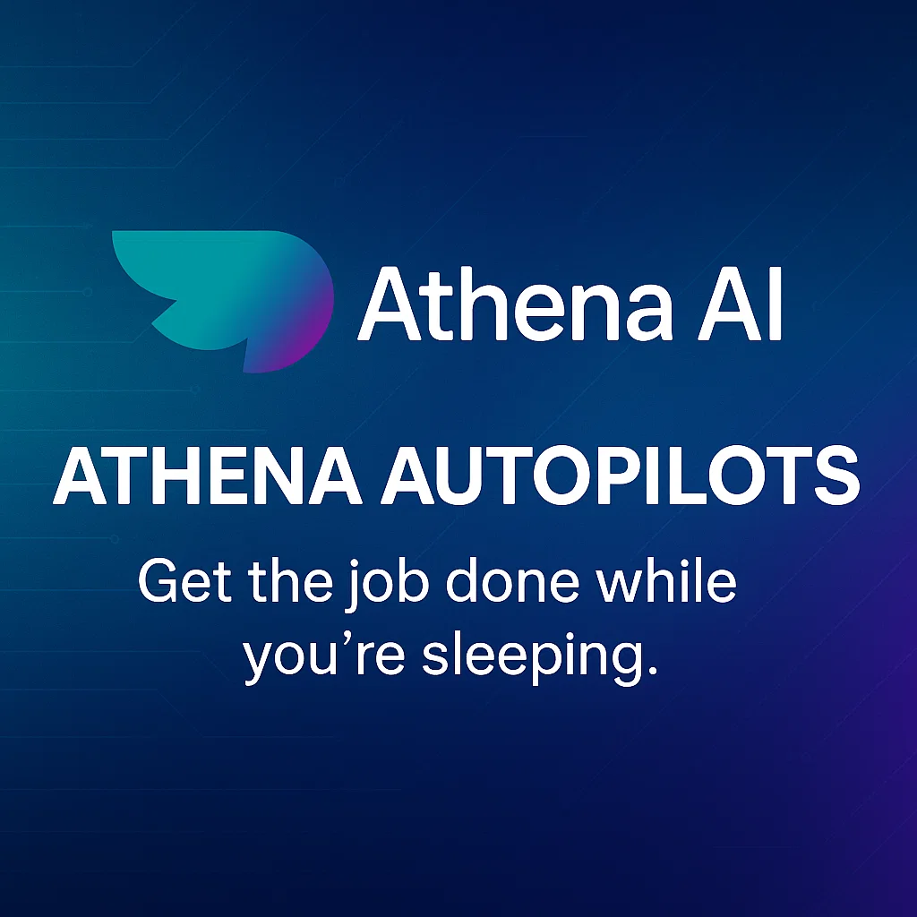 Autopilots by Athena AI website