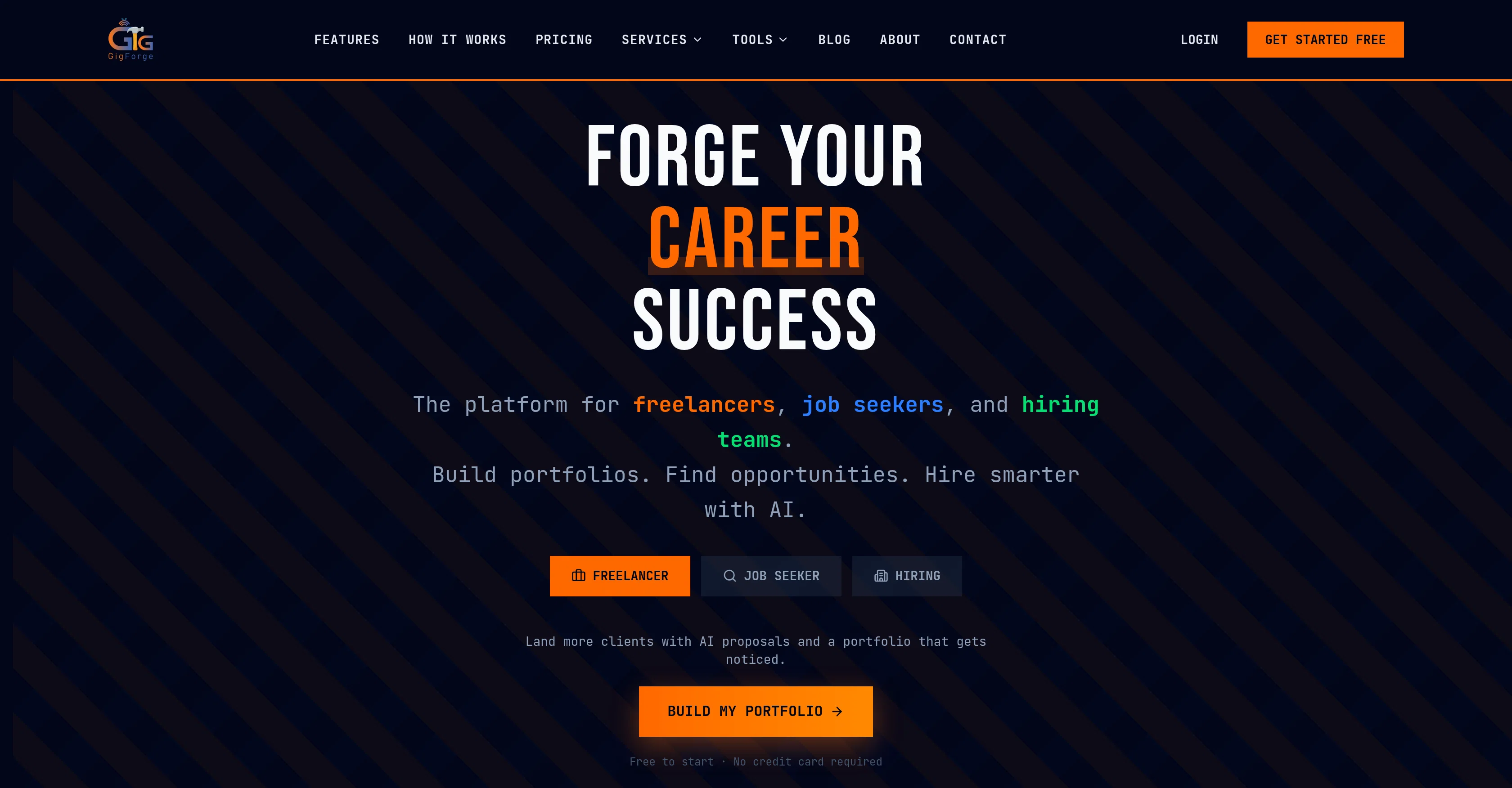 GigForge website