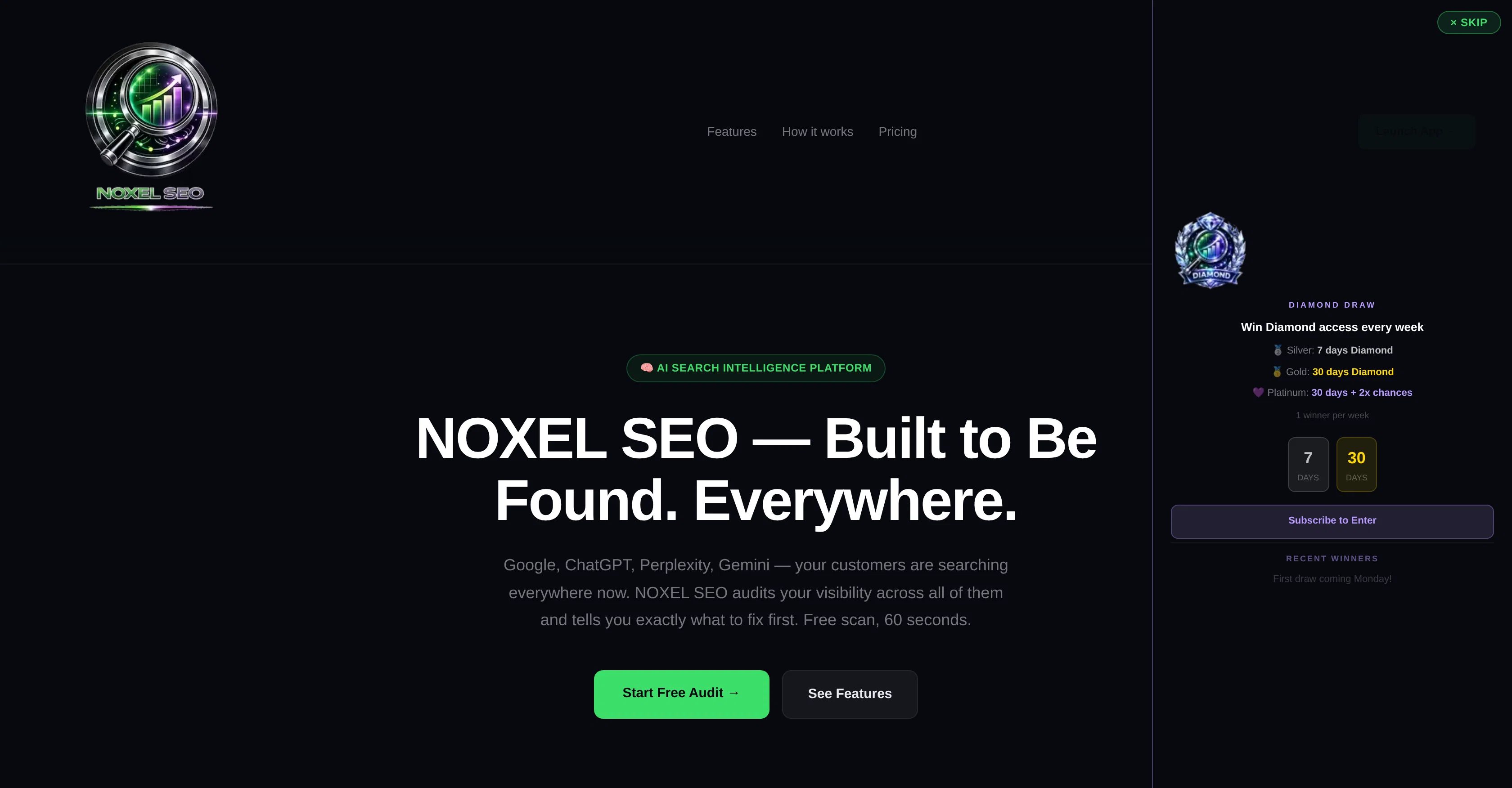 Noxel SEO website