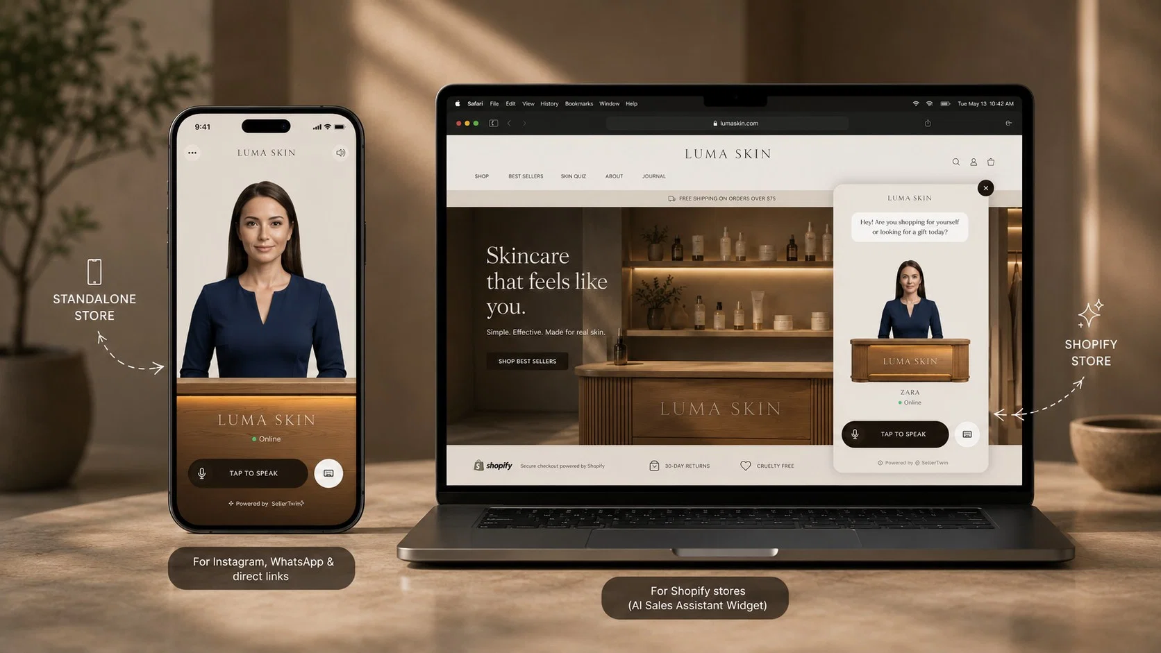 SellerTwin website