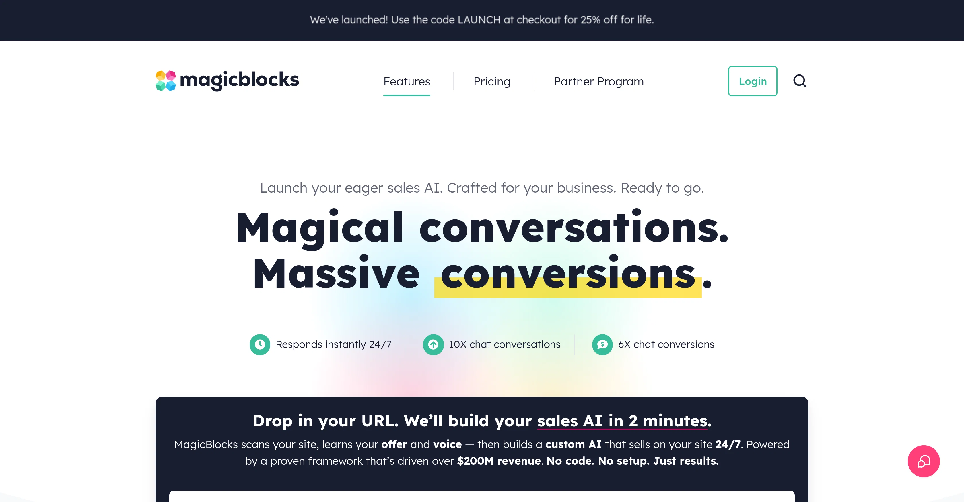 MagicBlocks website