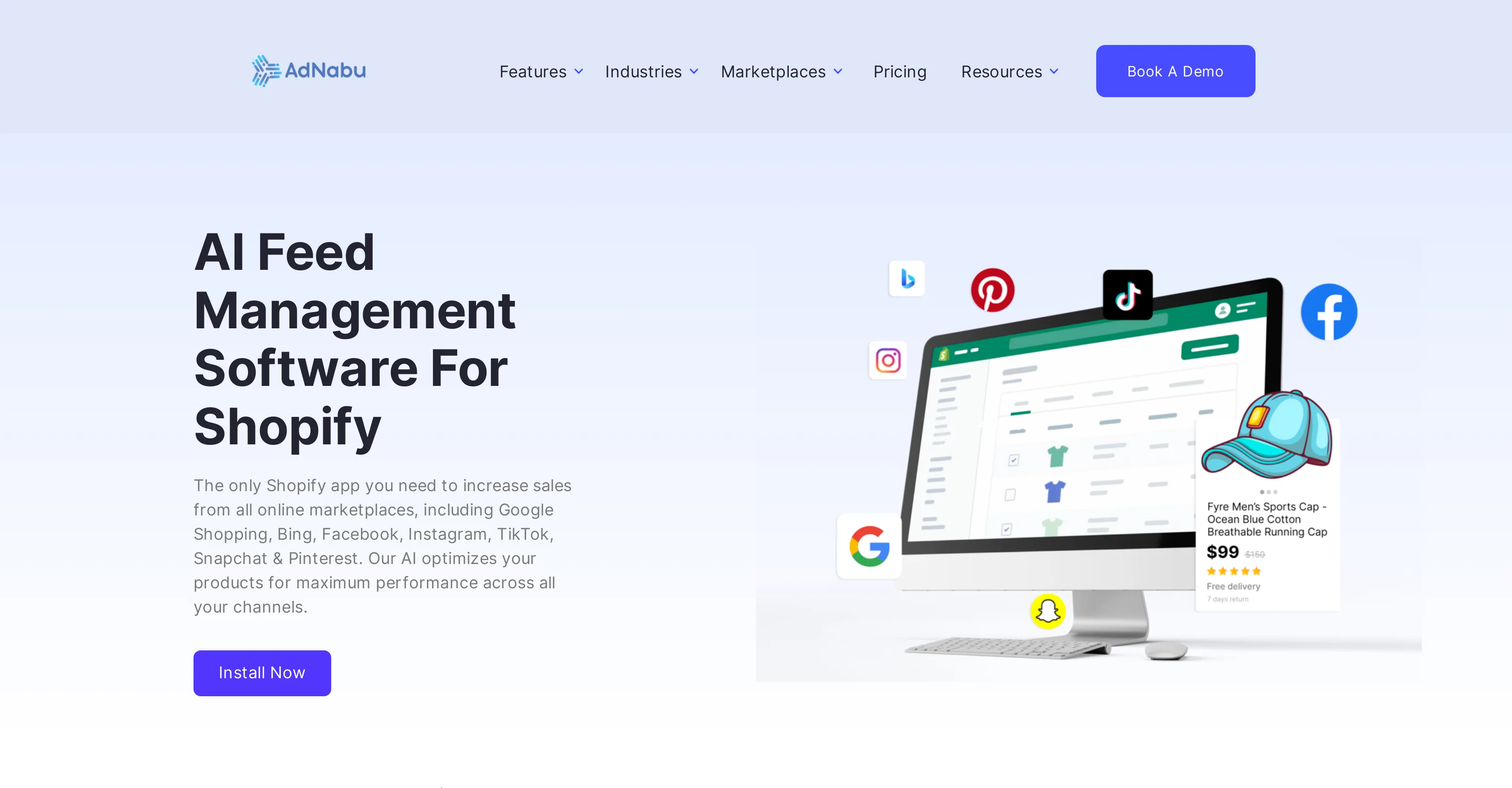 AdNabu website