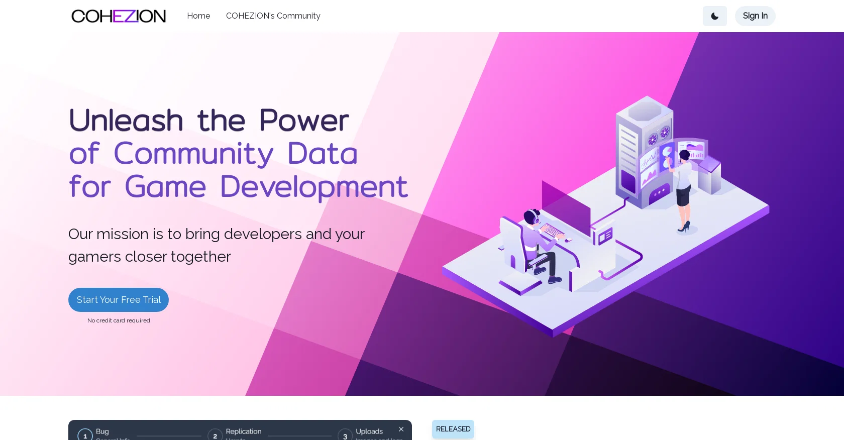 COHEZION website