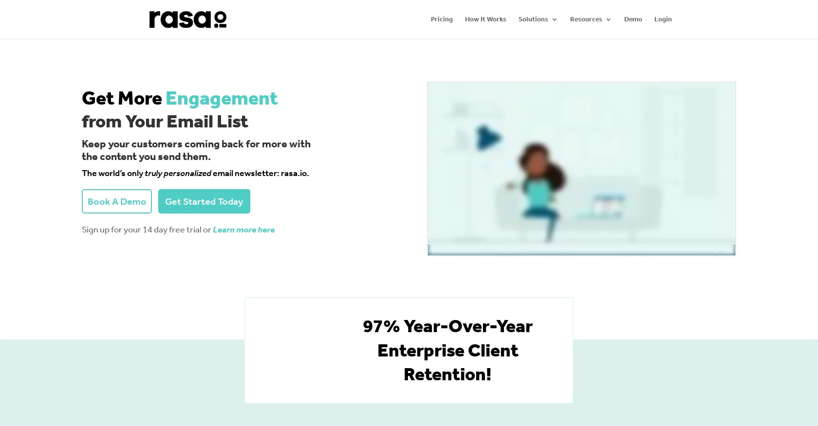 rasa.io website
